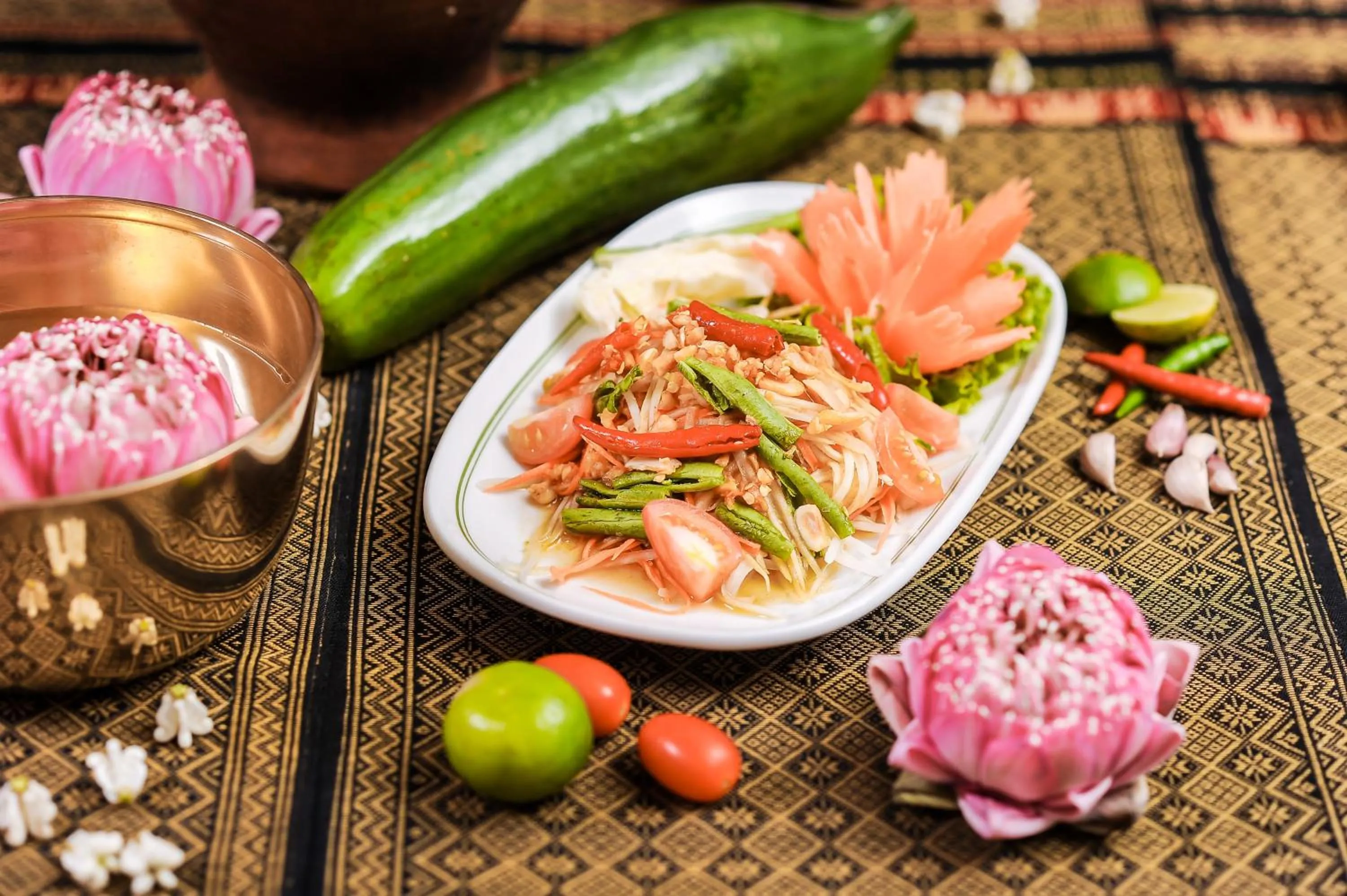 Food in Montien Riverside Hotel Bangkok