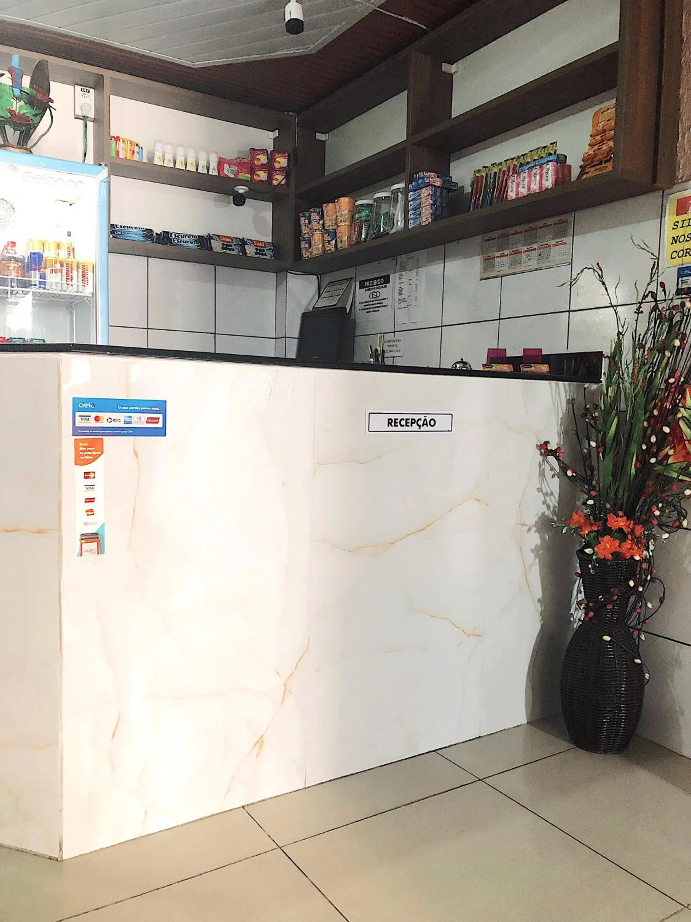 Facade/entrance in Hotel Fortaleza III Manaus