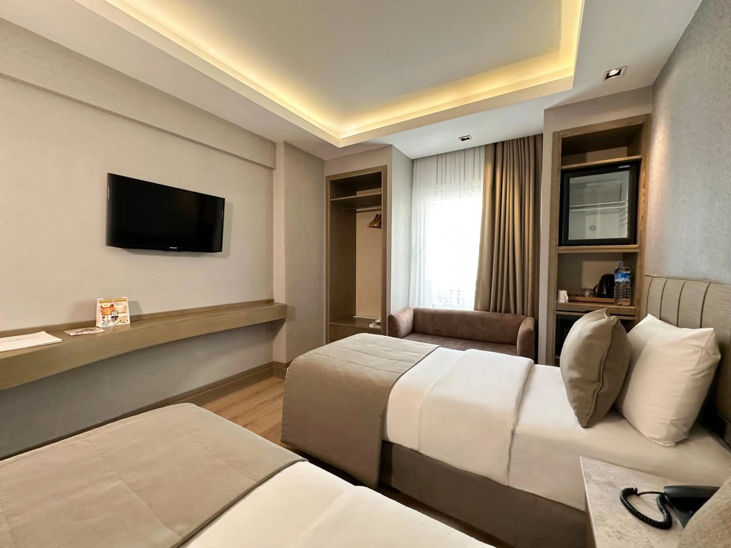 Bed in AHC Grand Bazaar Hotel