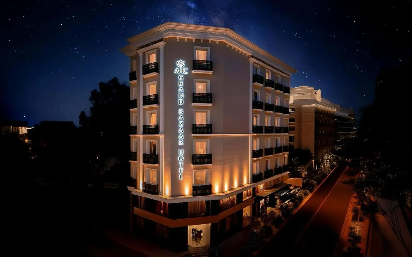 Property building in AHC Grand Bazaar Hotel