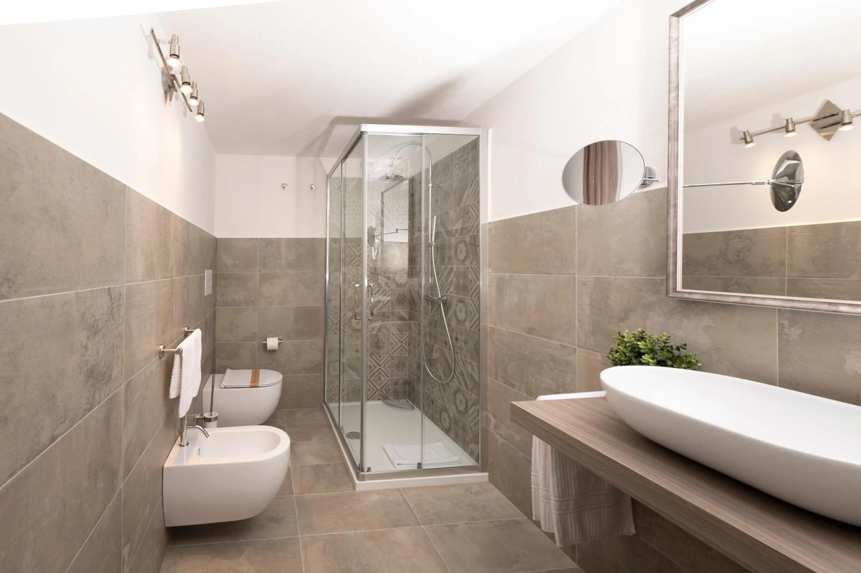 Shower in Hotel Gli Ulivi