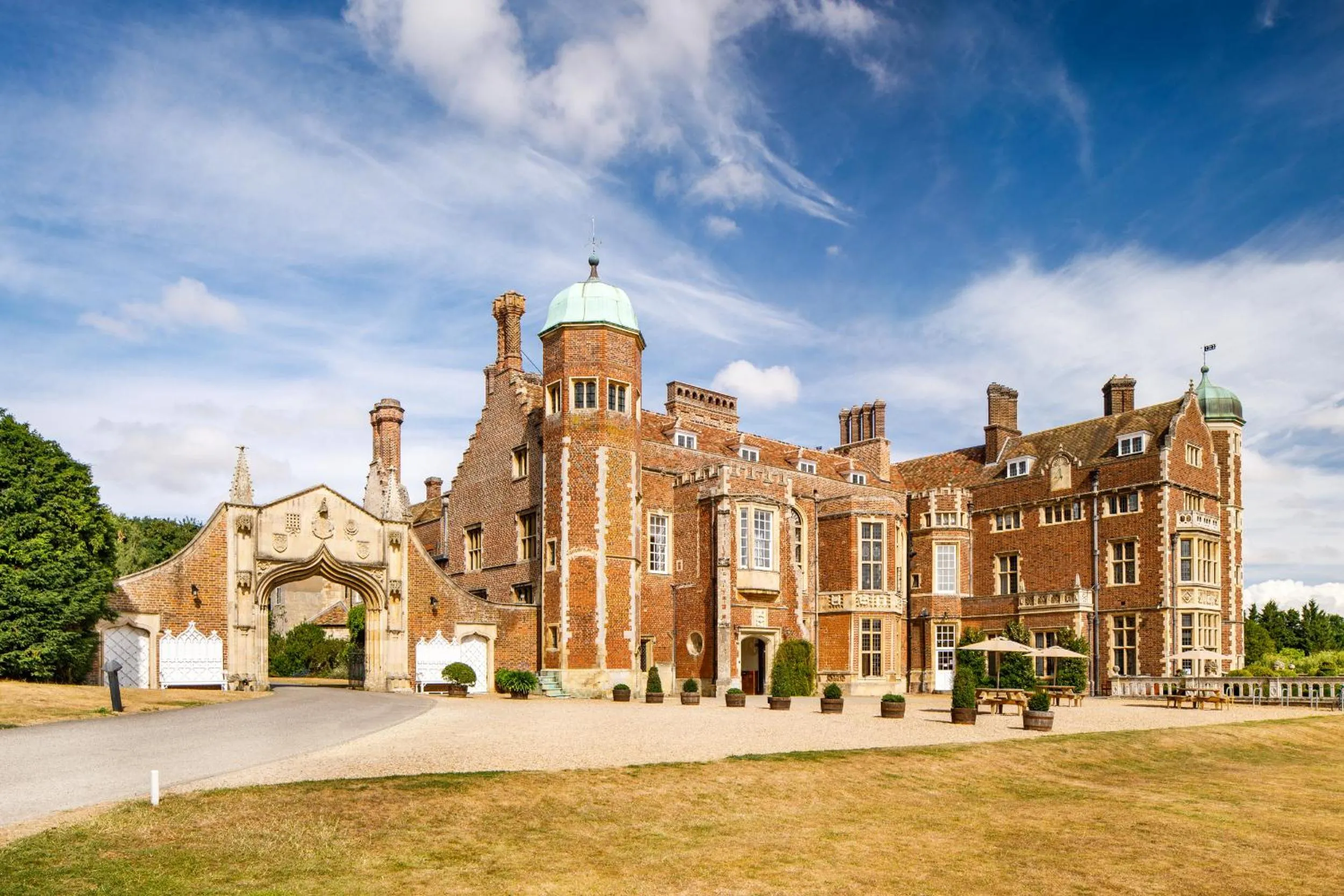 Property building in Madingley Hall