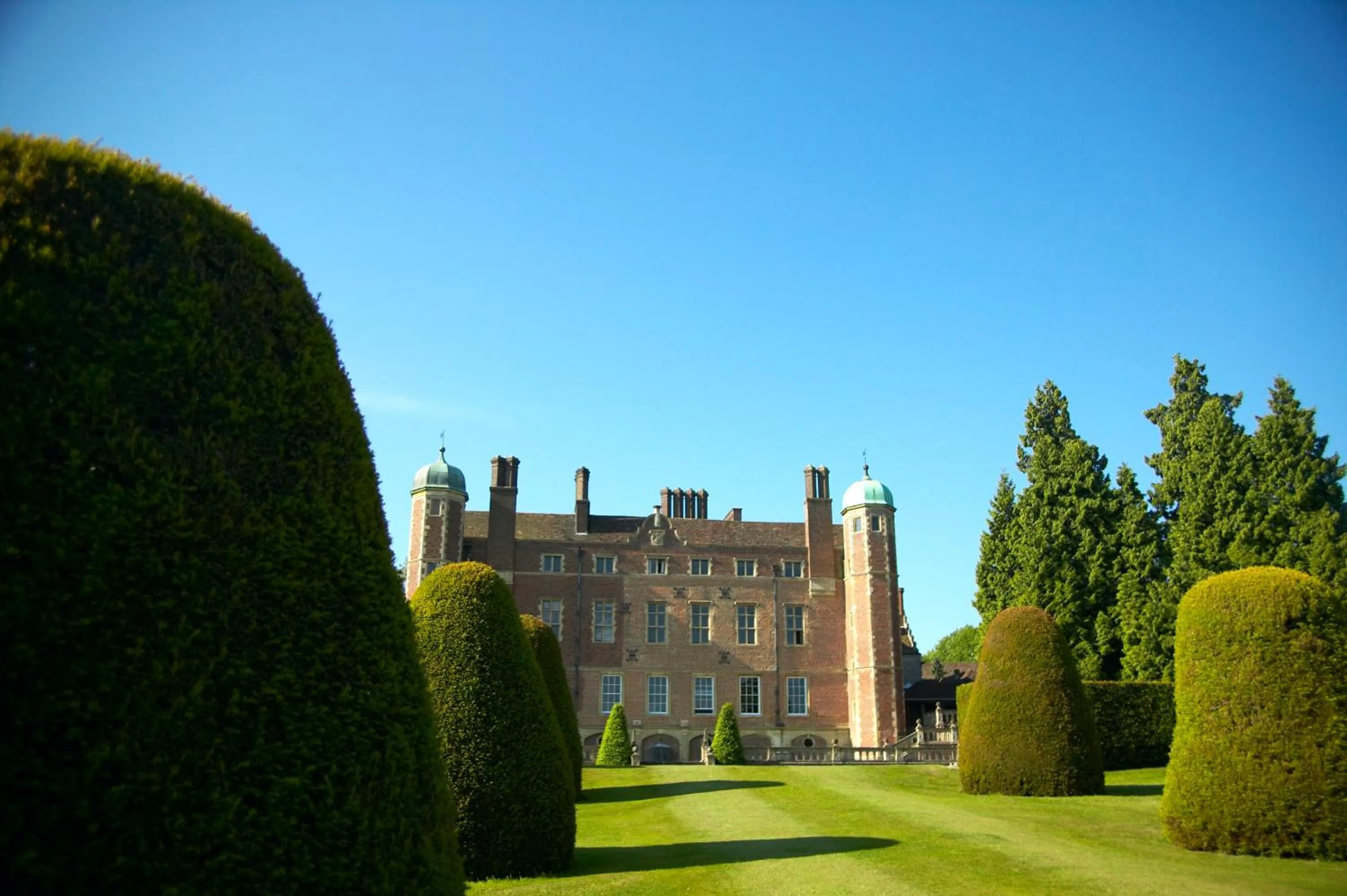 Garden in Madingley Hall
