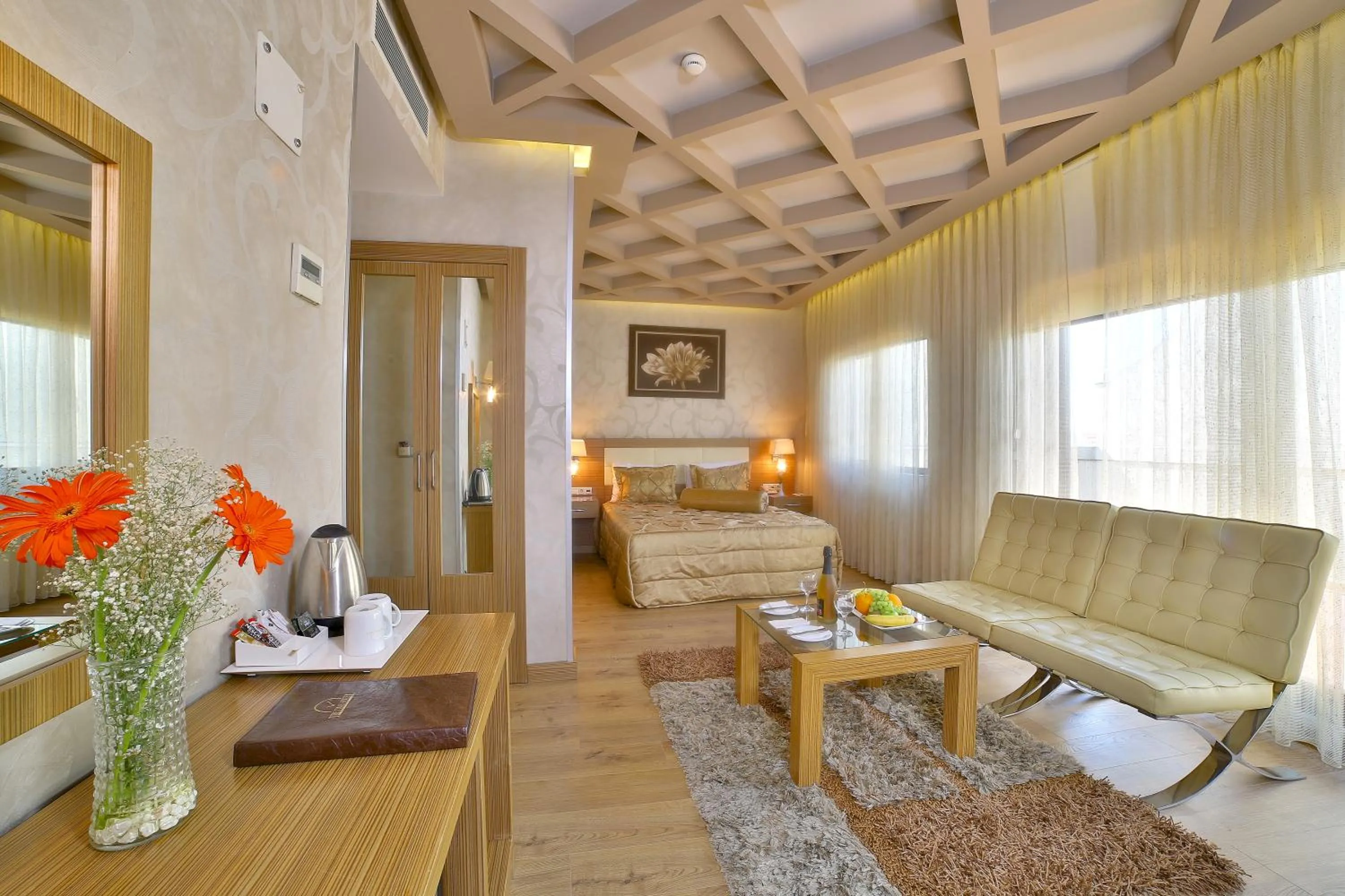 Seating area in The Time Hotel Old City