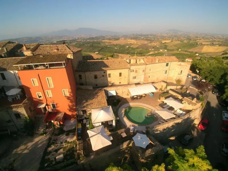 Bird's eye view in Residence Borgo Da Mare