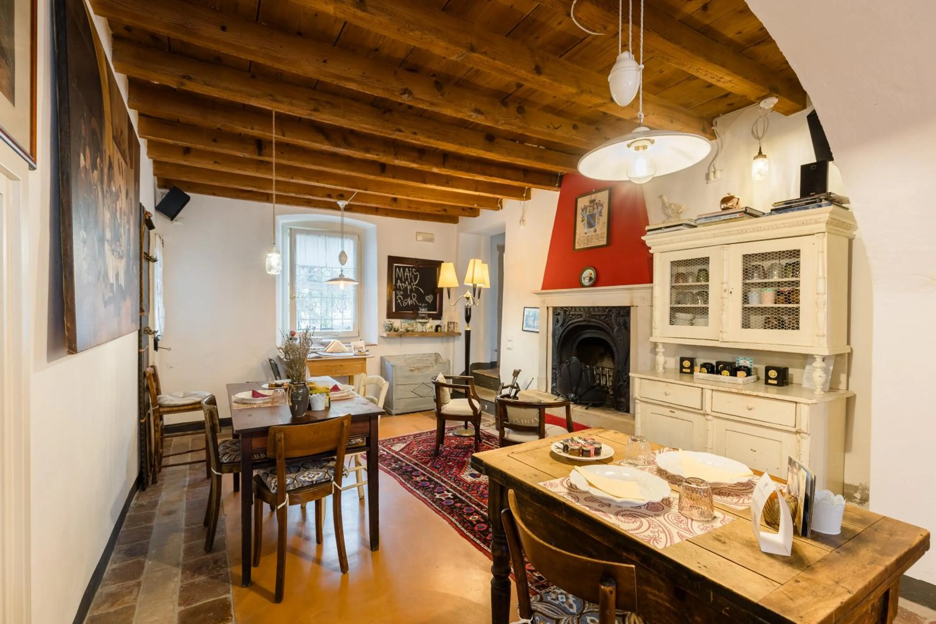 Seating area in B&B Corte del Mincio