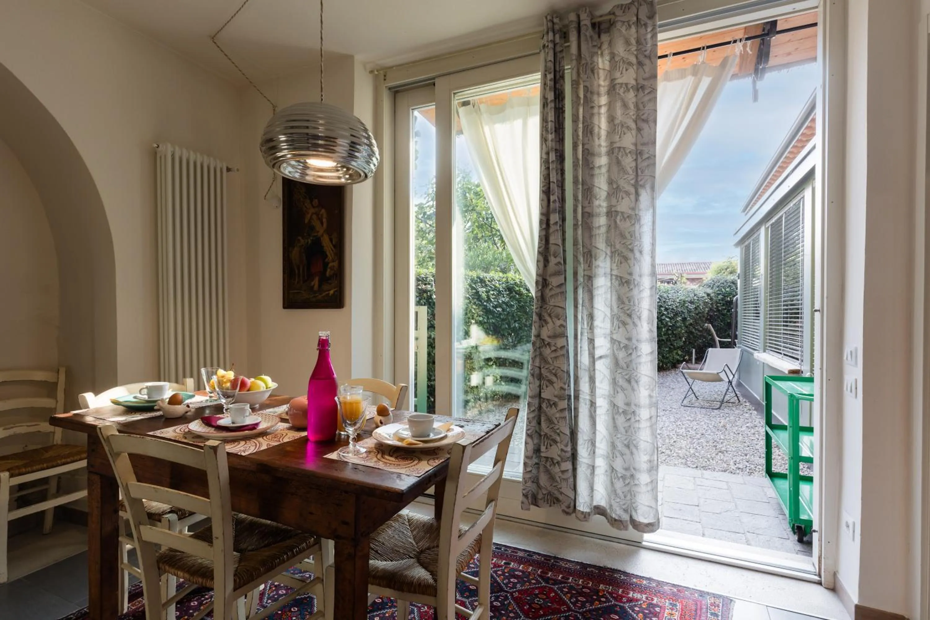 Garden in B&B Corte del Mincio