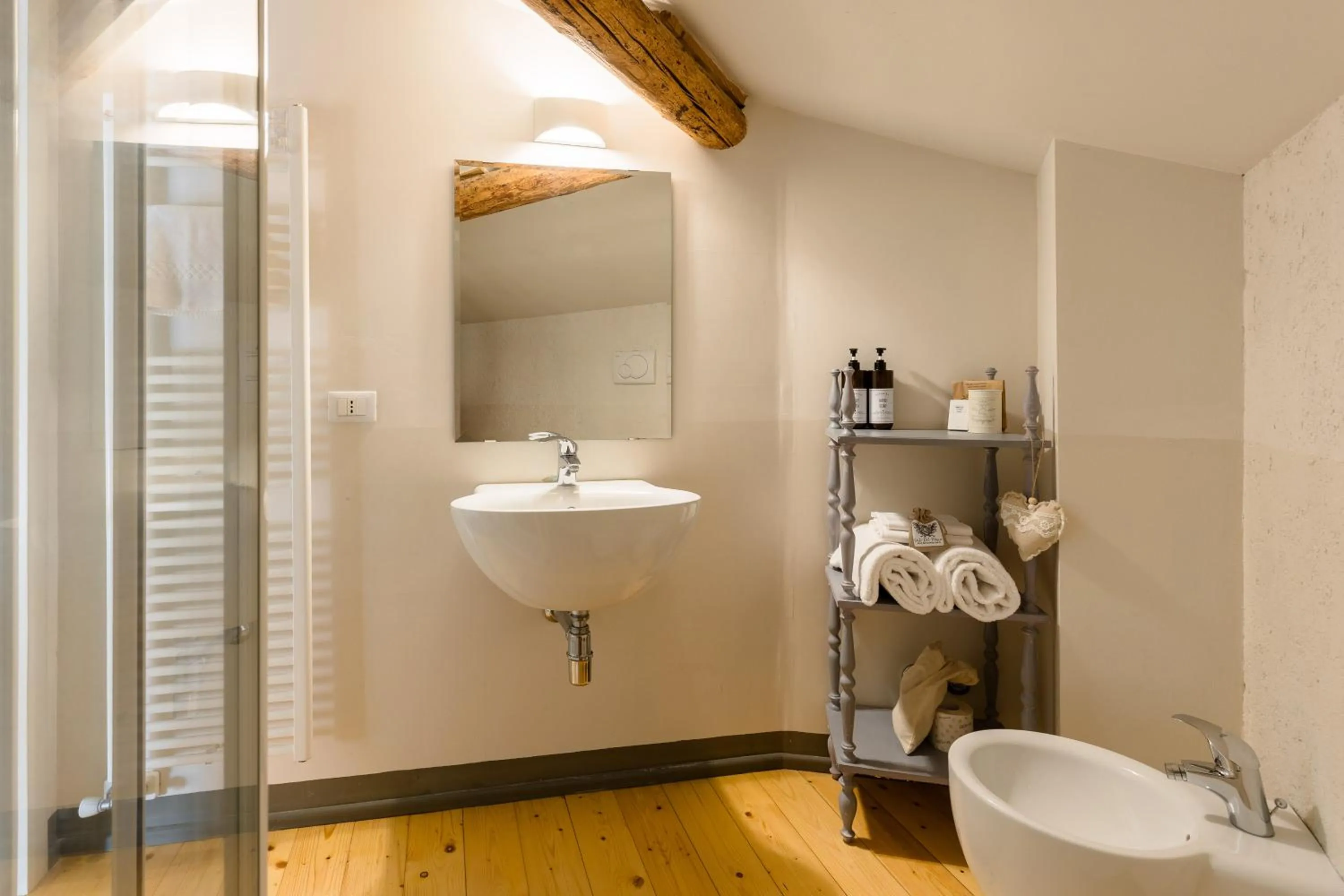 Bathroom in B&B Corte del Mincio