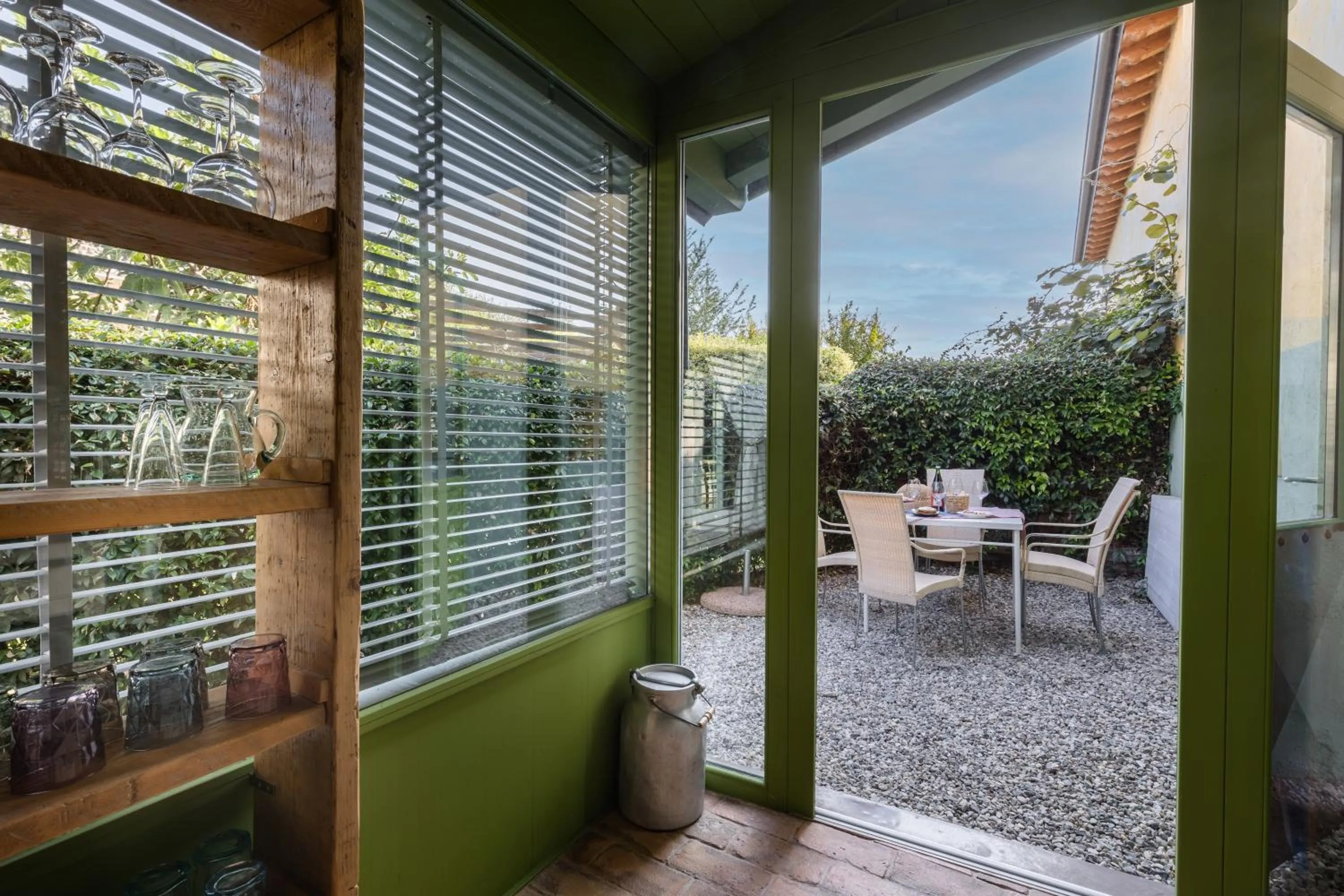 Patio in B&B Corte del Mincio