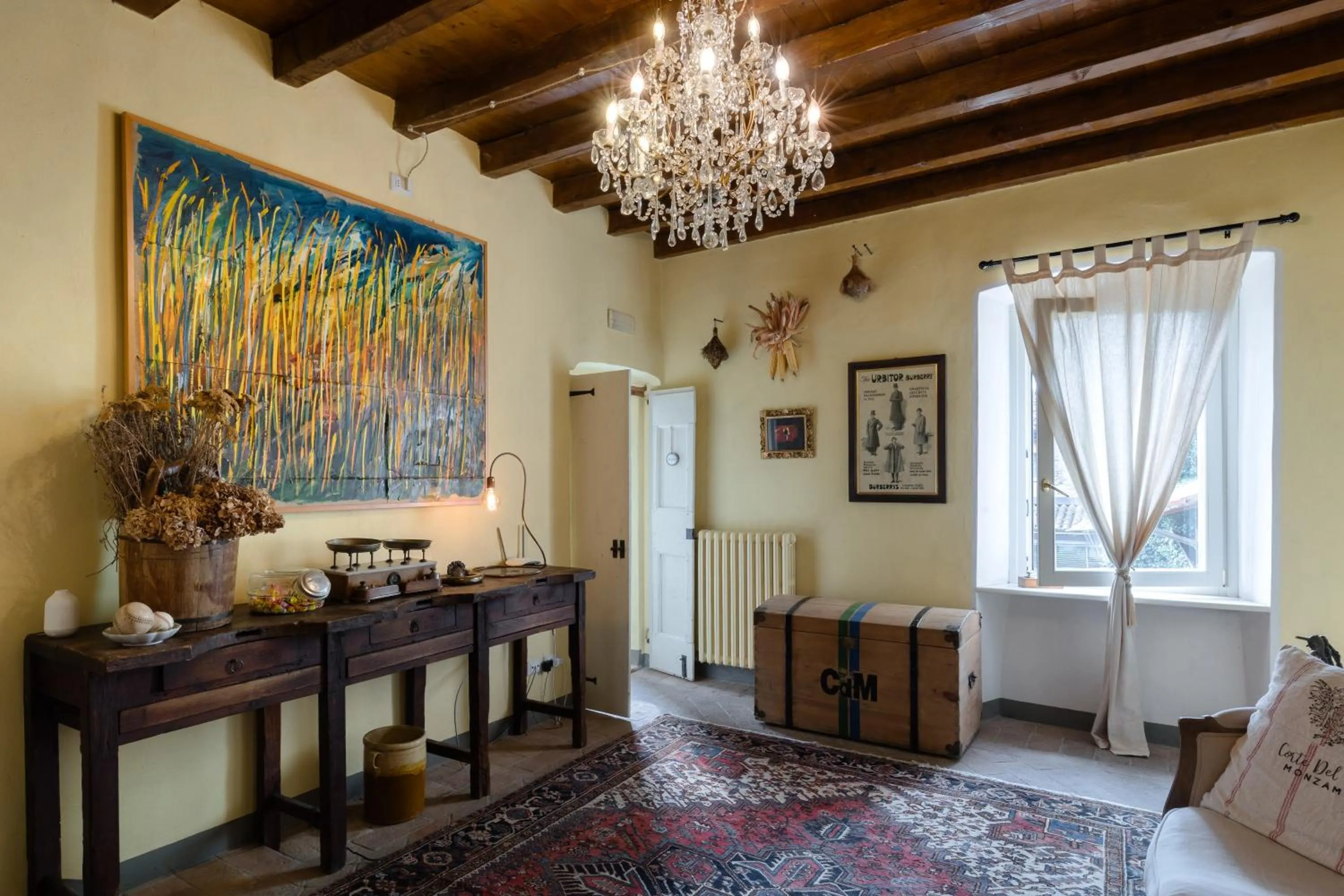 Seating area in B&B Corte del Mincio