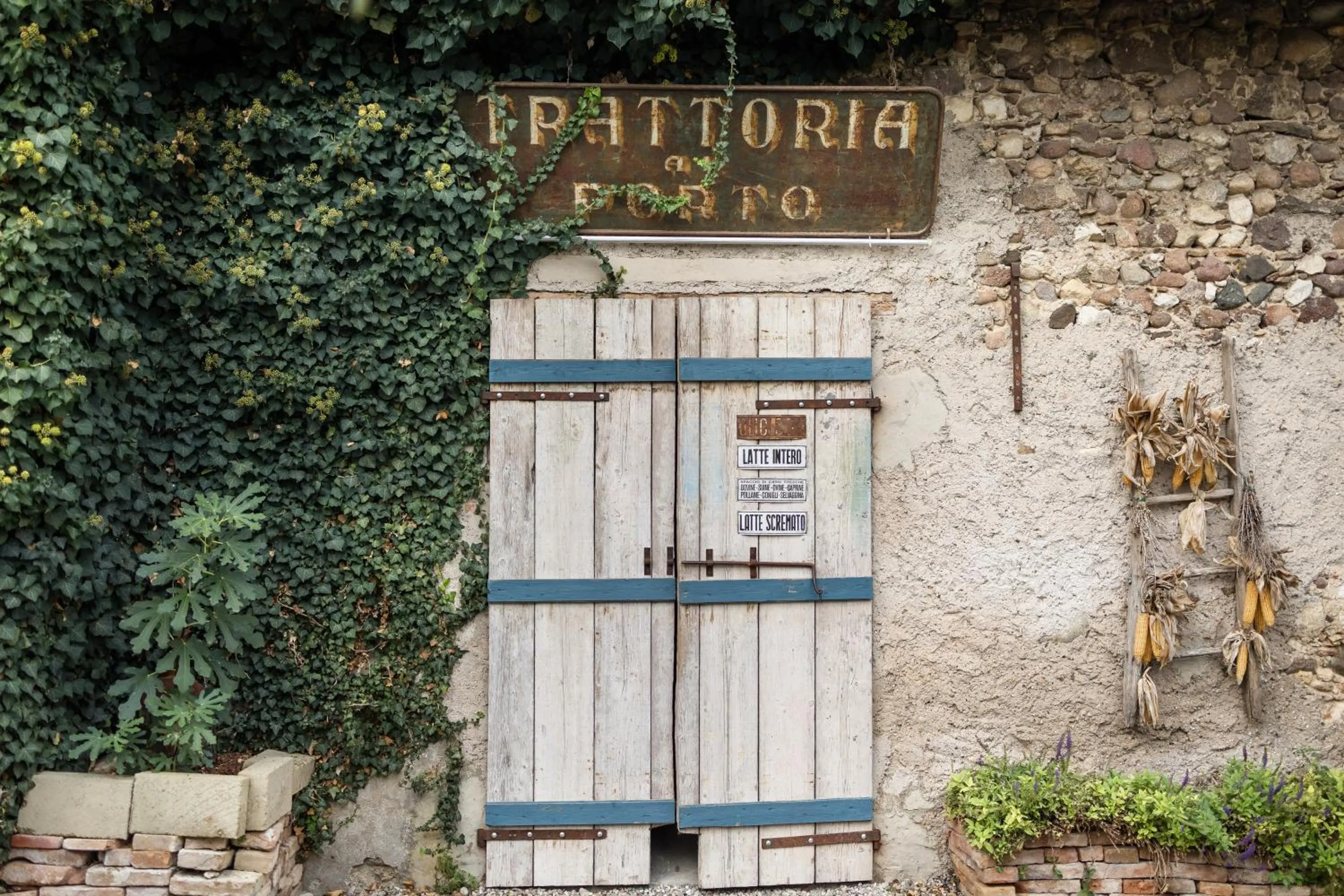 Text overlay in B&B Corte del Mincio