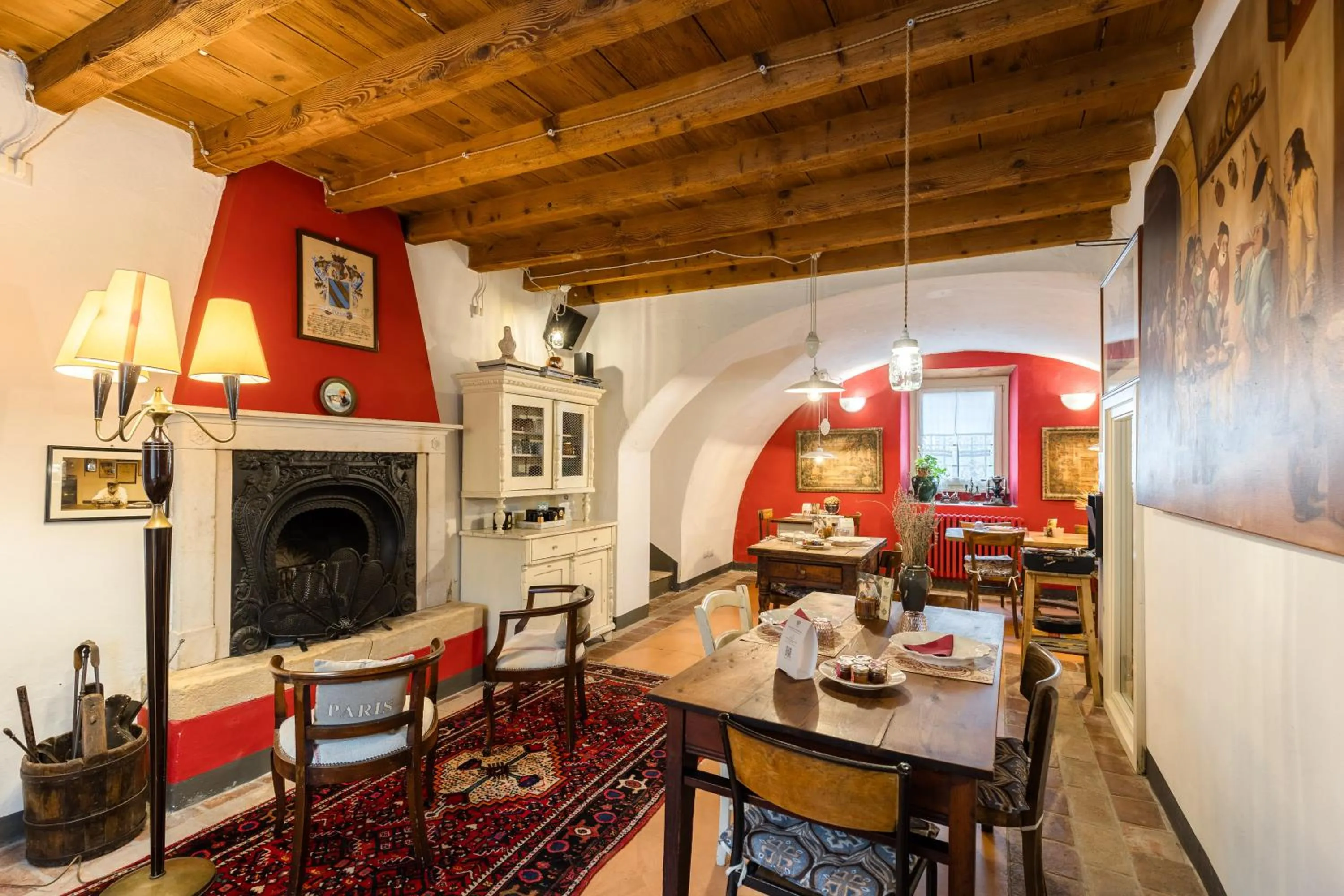 Living room in B&B Corte del Mincio