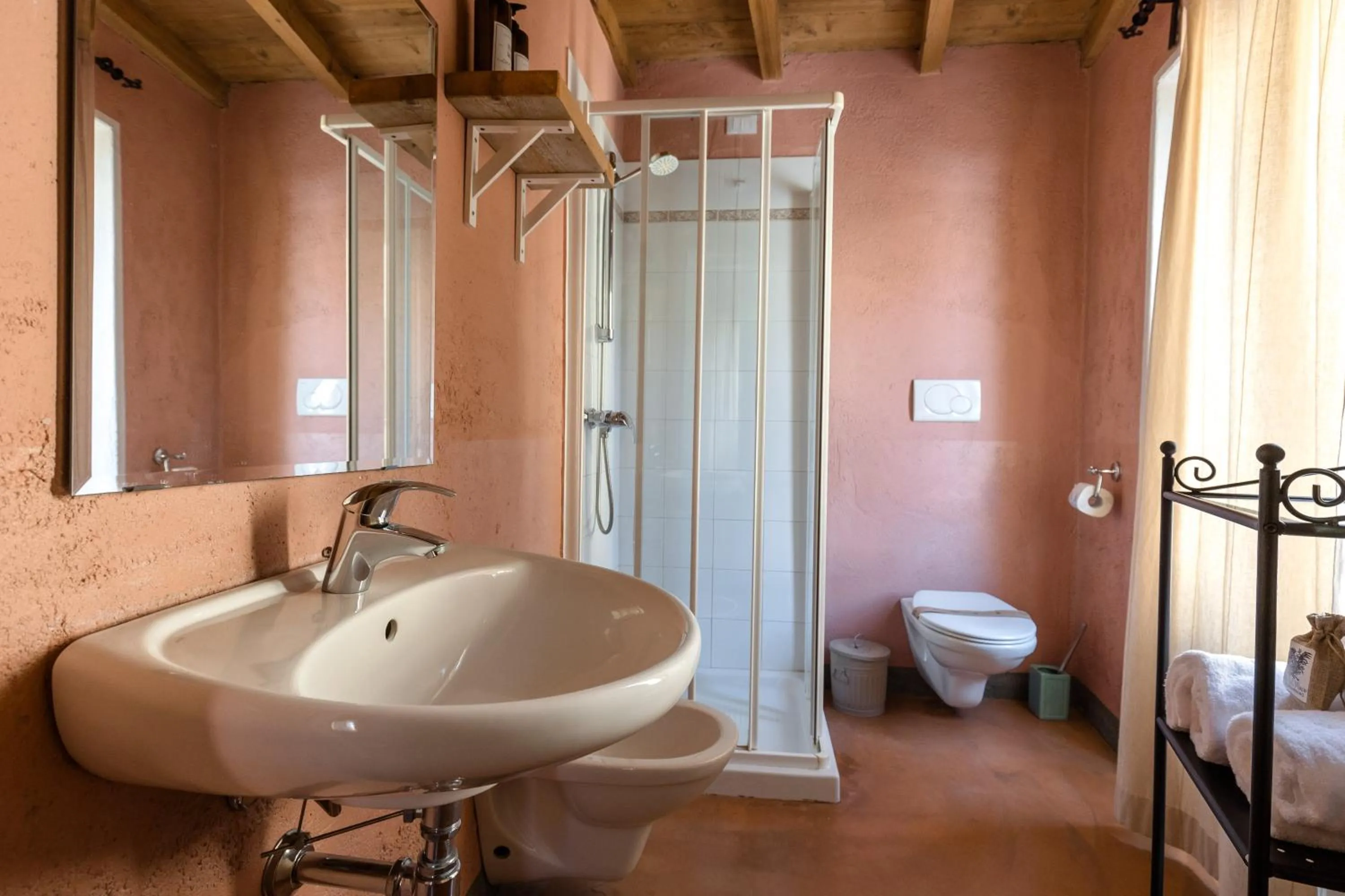 Bathroom in B&B Corte del Mincio