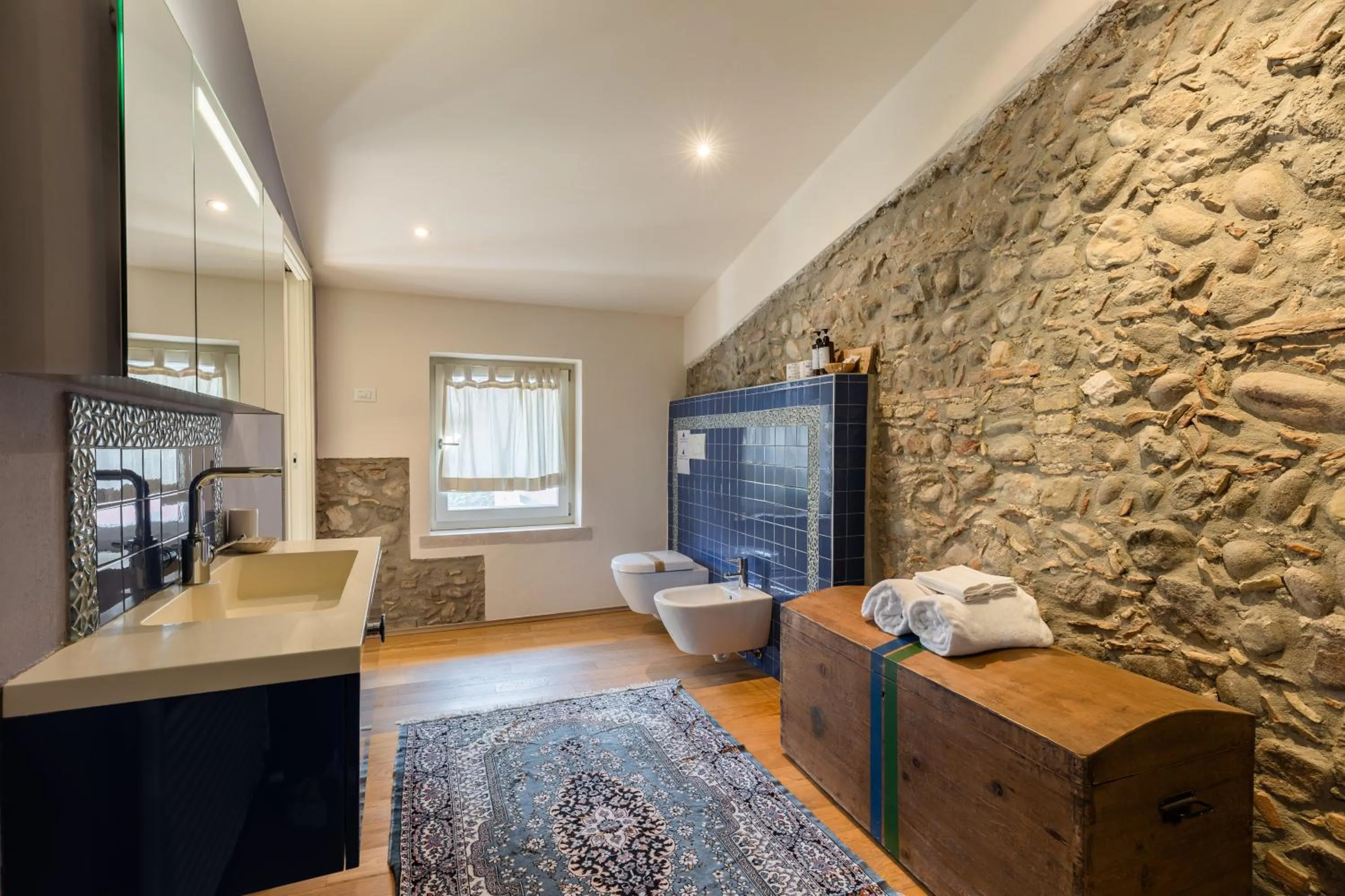 Bathroom in B&B Corte del Mincio