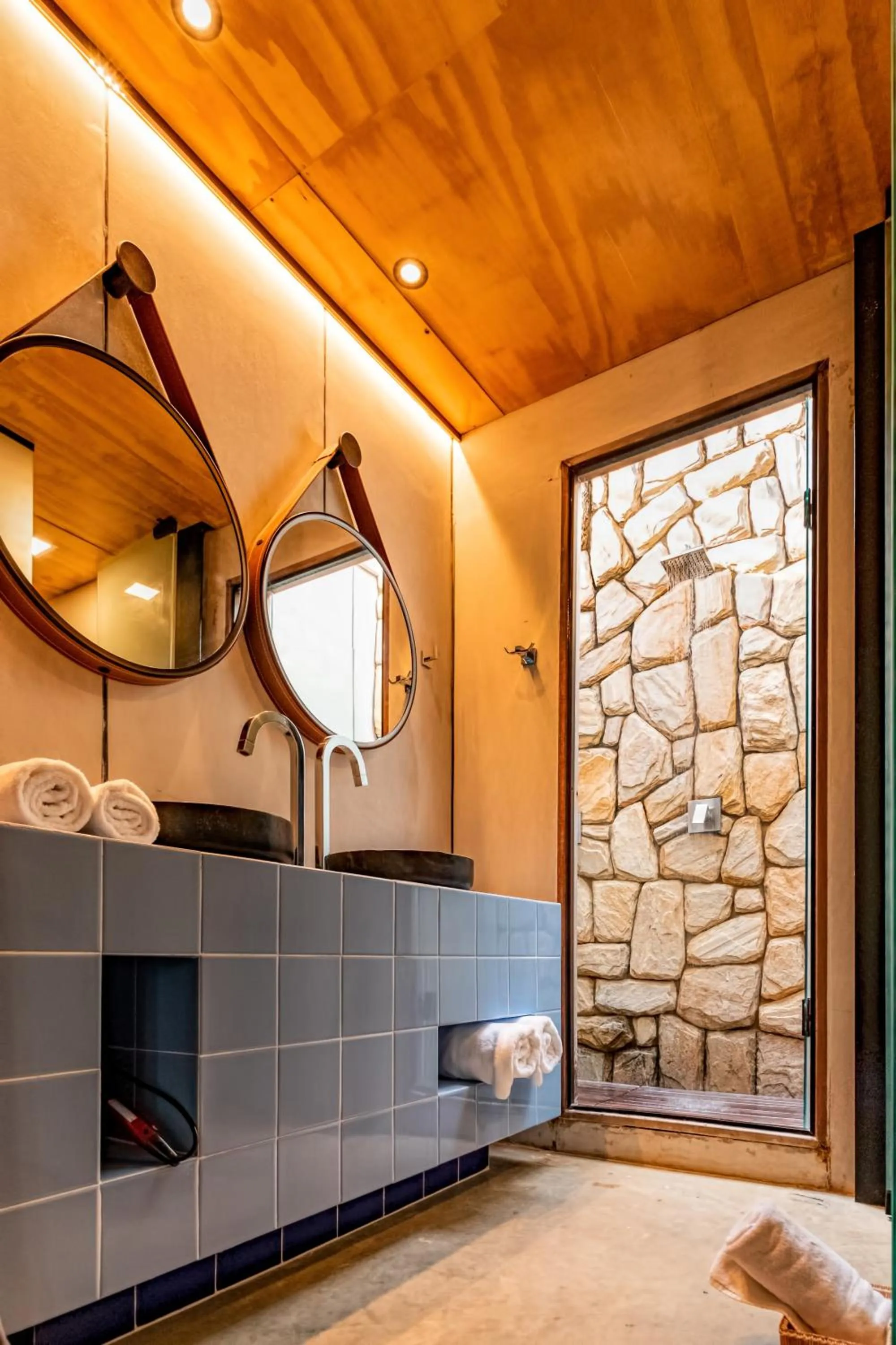 Shower in Pedras Do Patacho Hotel Boutique Experience