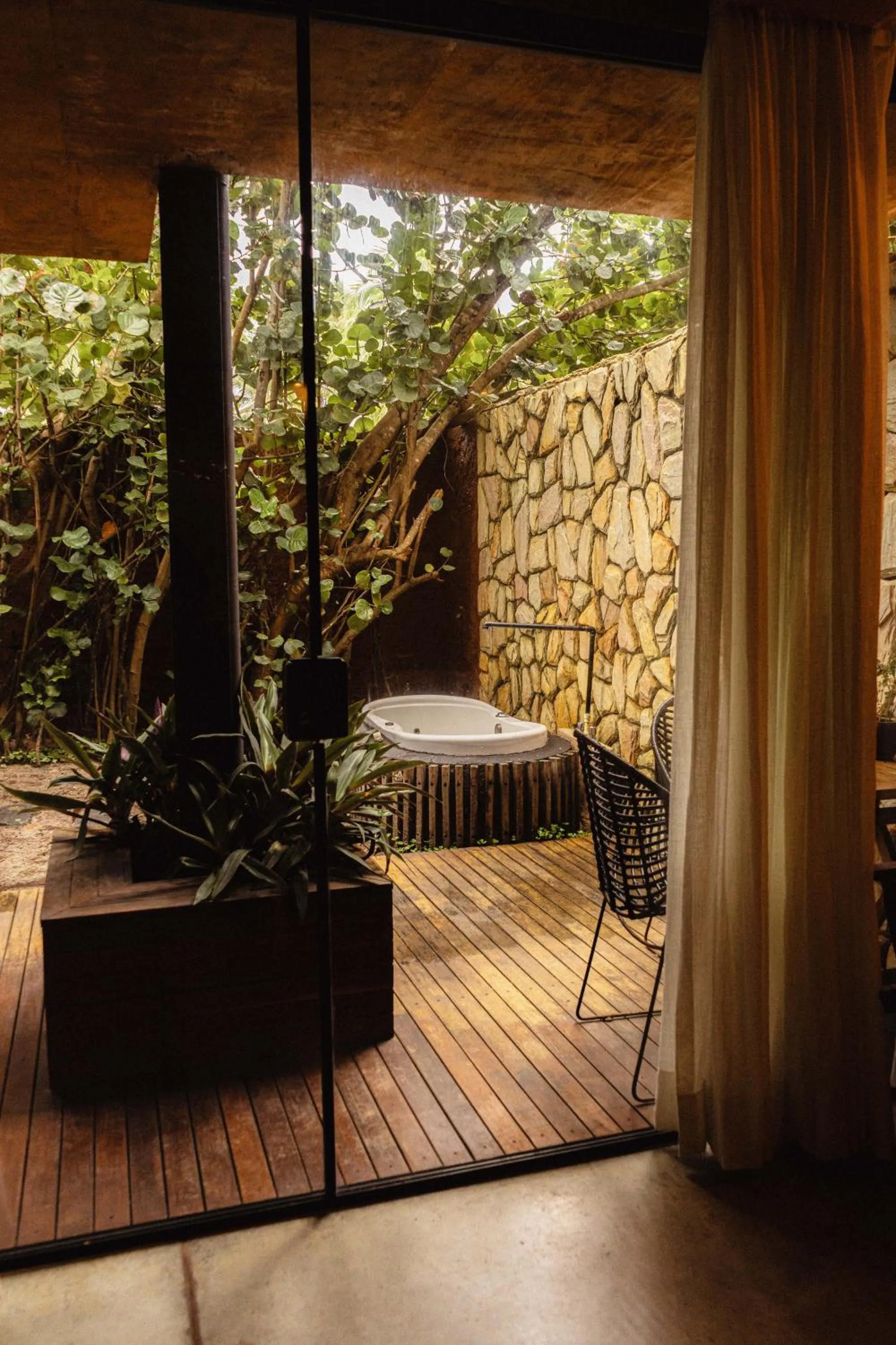 Patio in Pedras Do Patacho Hotel Boutique Experience