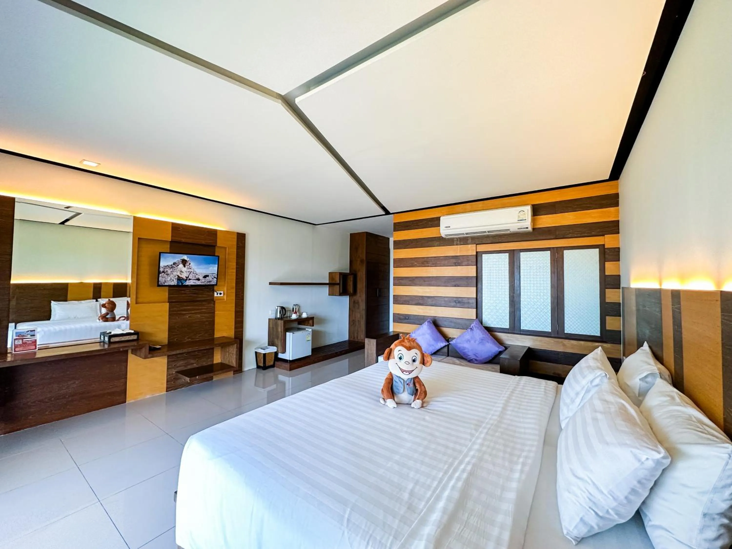 Bed in Secret Cliff Resort & Restaurant - SHA Plus