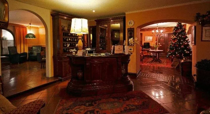 Lobby or reception in Hotel Arnaldo Aquila D’oro