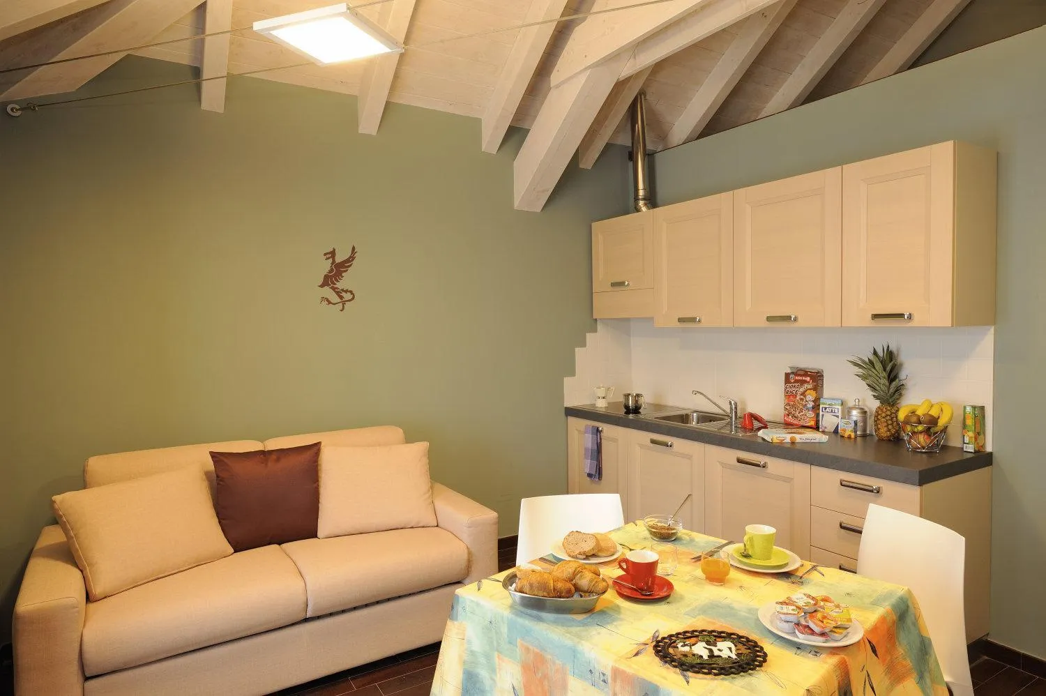 Kitchen or kitchenette in Residence Villa Maurice