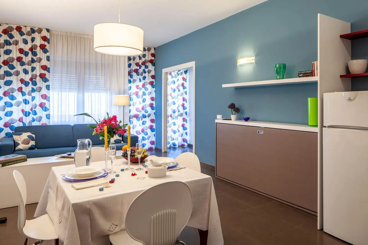 Dining area in Marbela Apartments & Suites