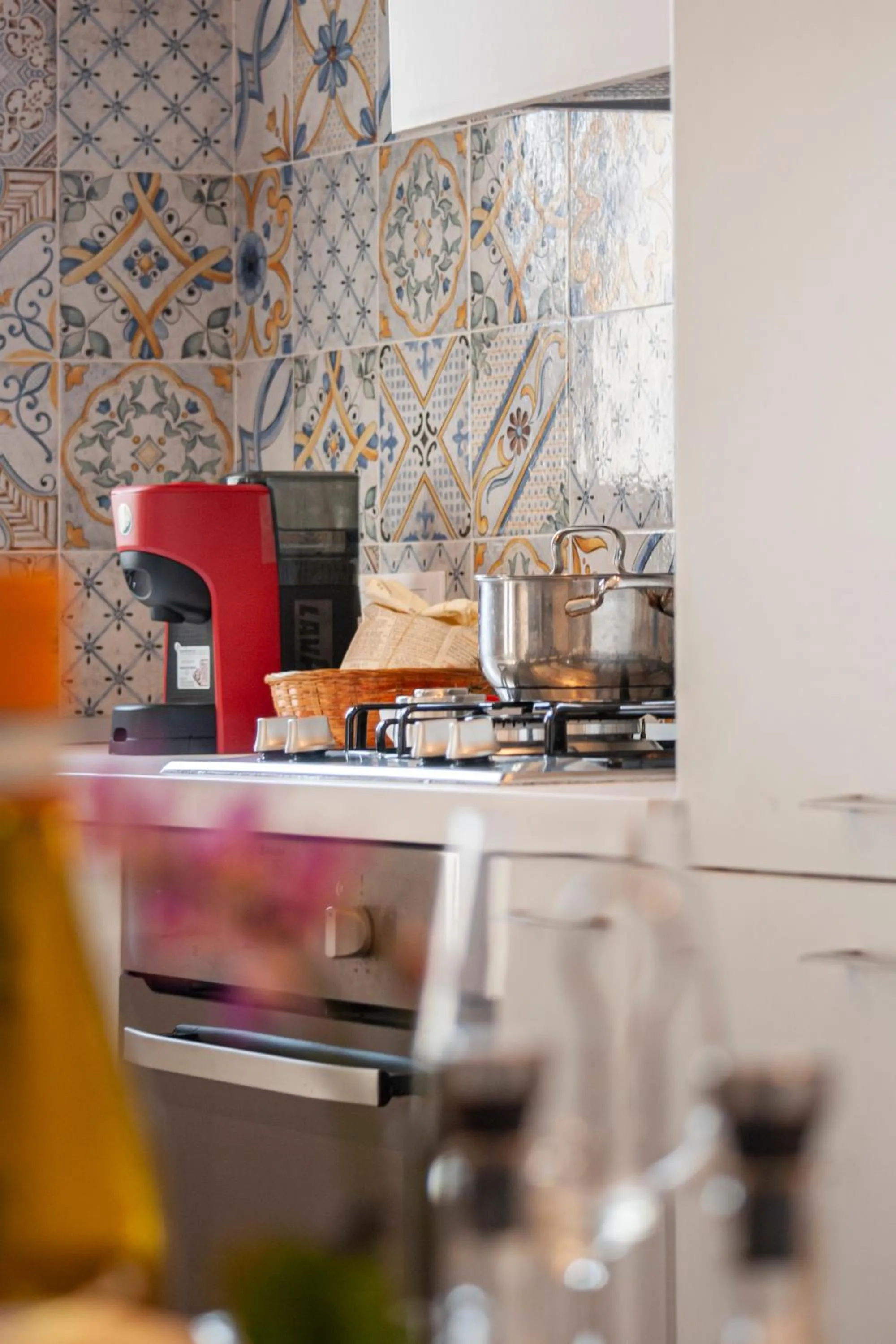 kitchen in Marbela Apartments & Suites