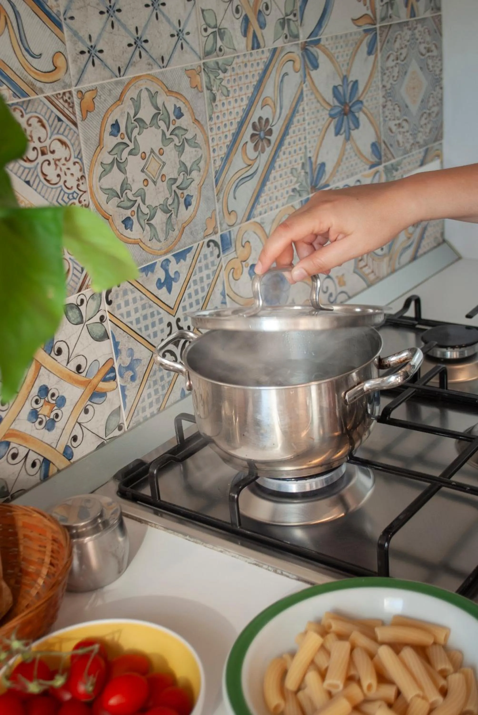kitchen in Marbela Apartments & Suites
