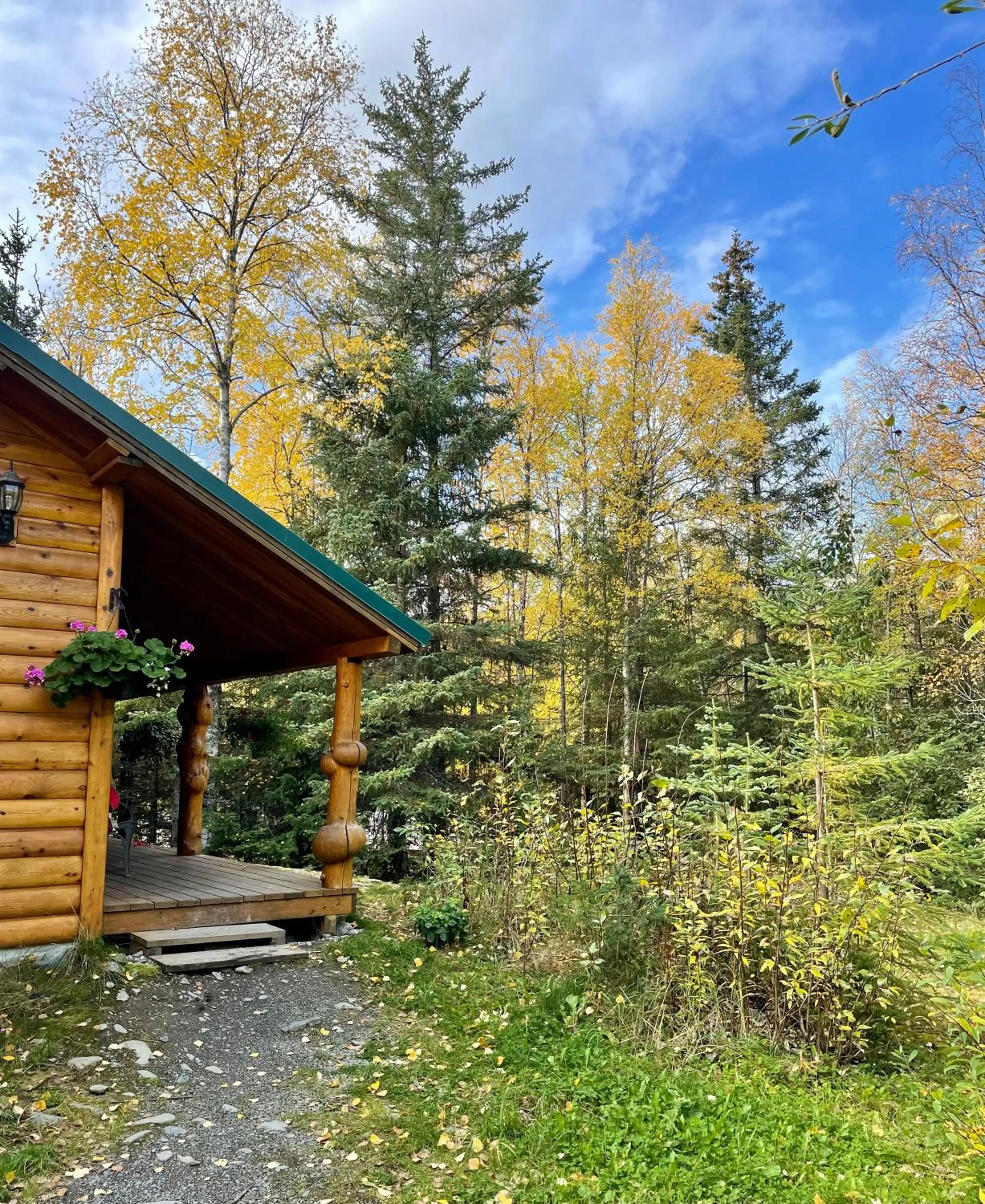 Patio in Hope's Hideaway, LLC
