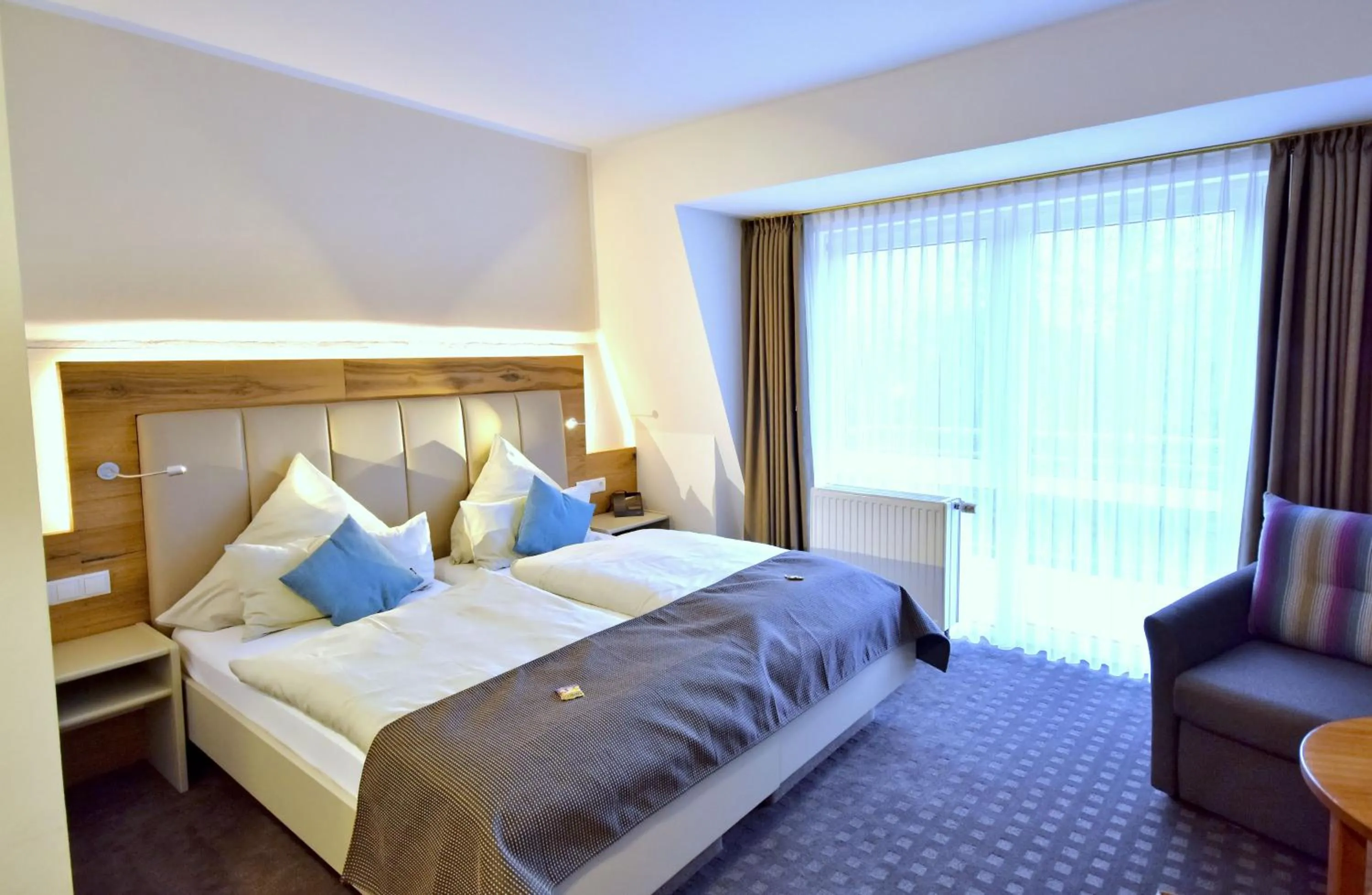 Bed in Hotel & Restaurant Zum Deutschen Hause