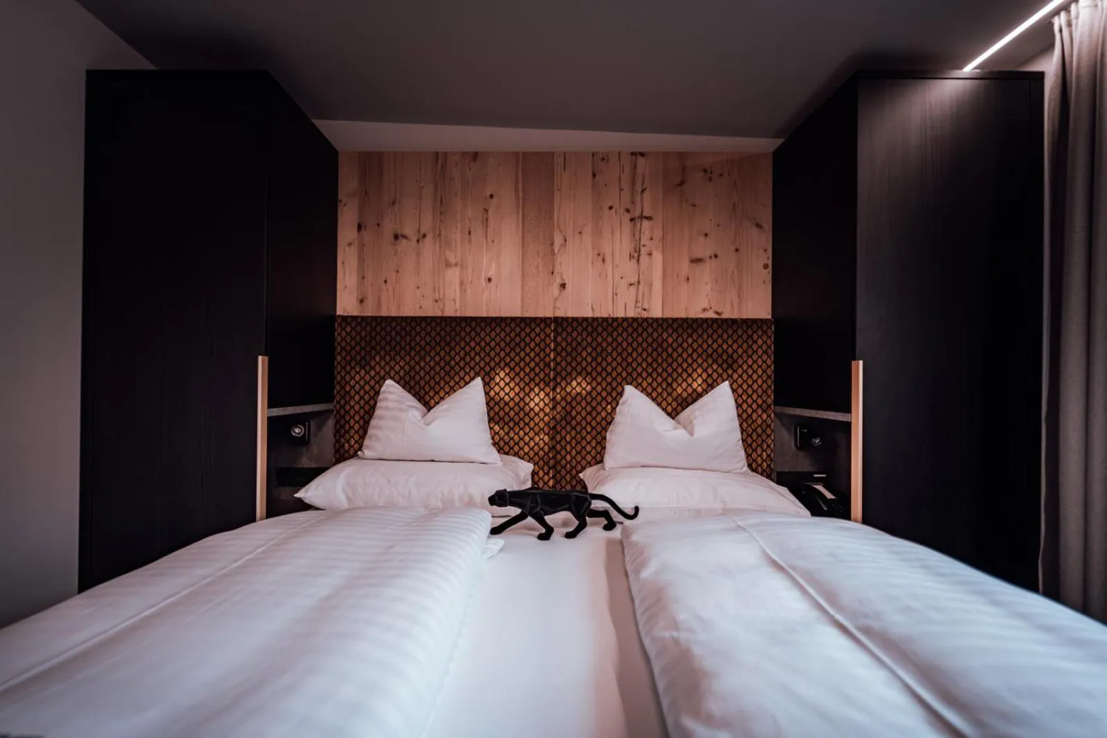 Bedroom, Bed in Hotel Panther'A