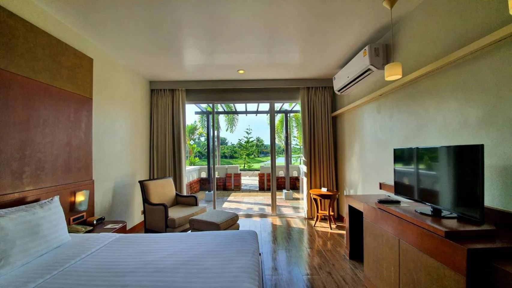 Garden, Bed in Mission Hills Phuket Golf Resort-SHA Extra Plus