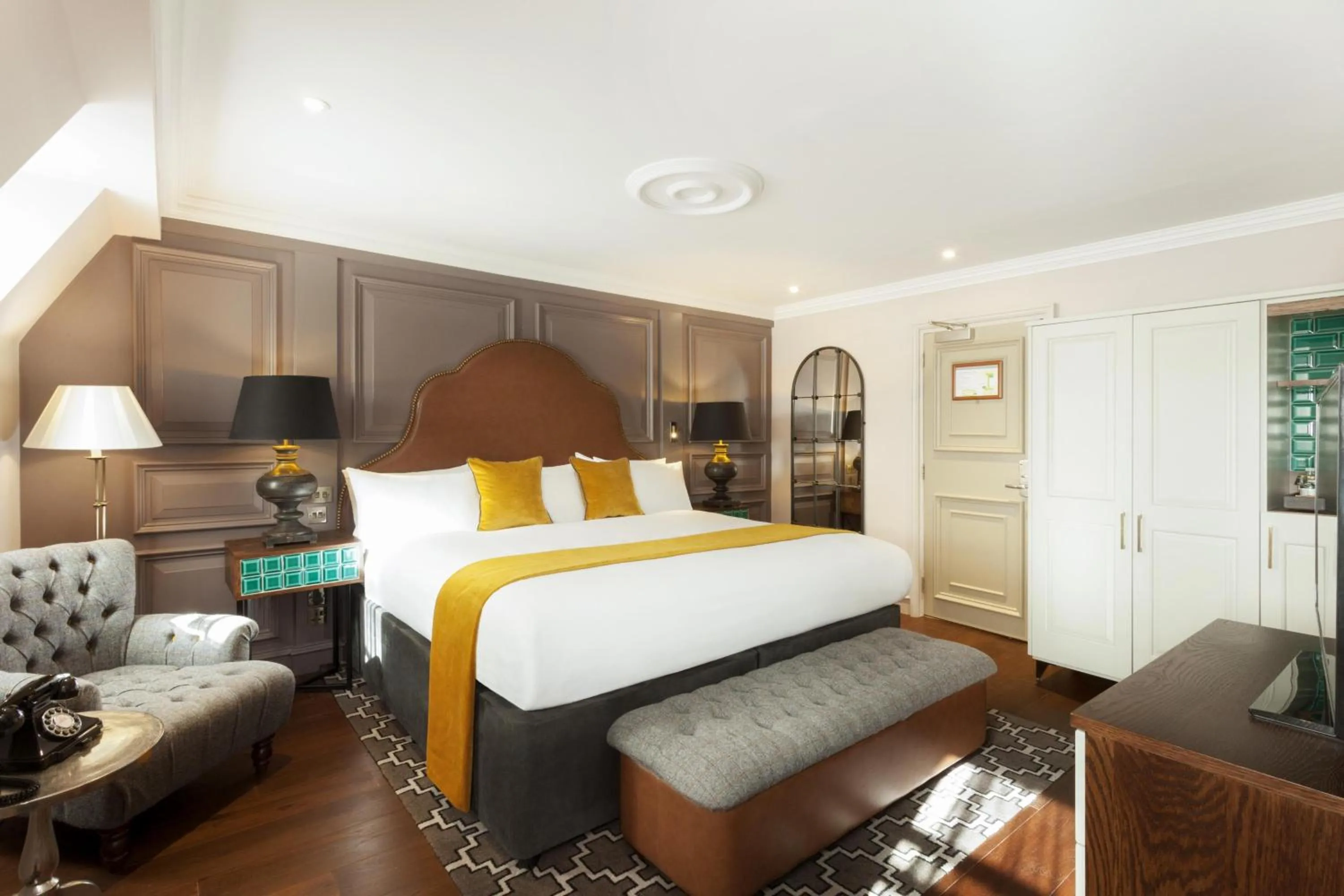 Photo of the whole room, Bed in Hotel Indigo - Edinburgh - Princes Street by IHG