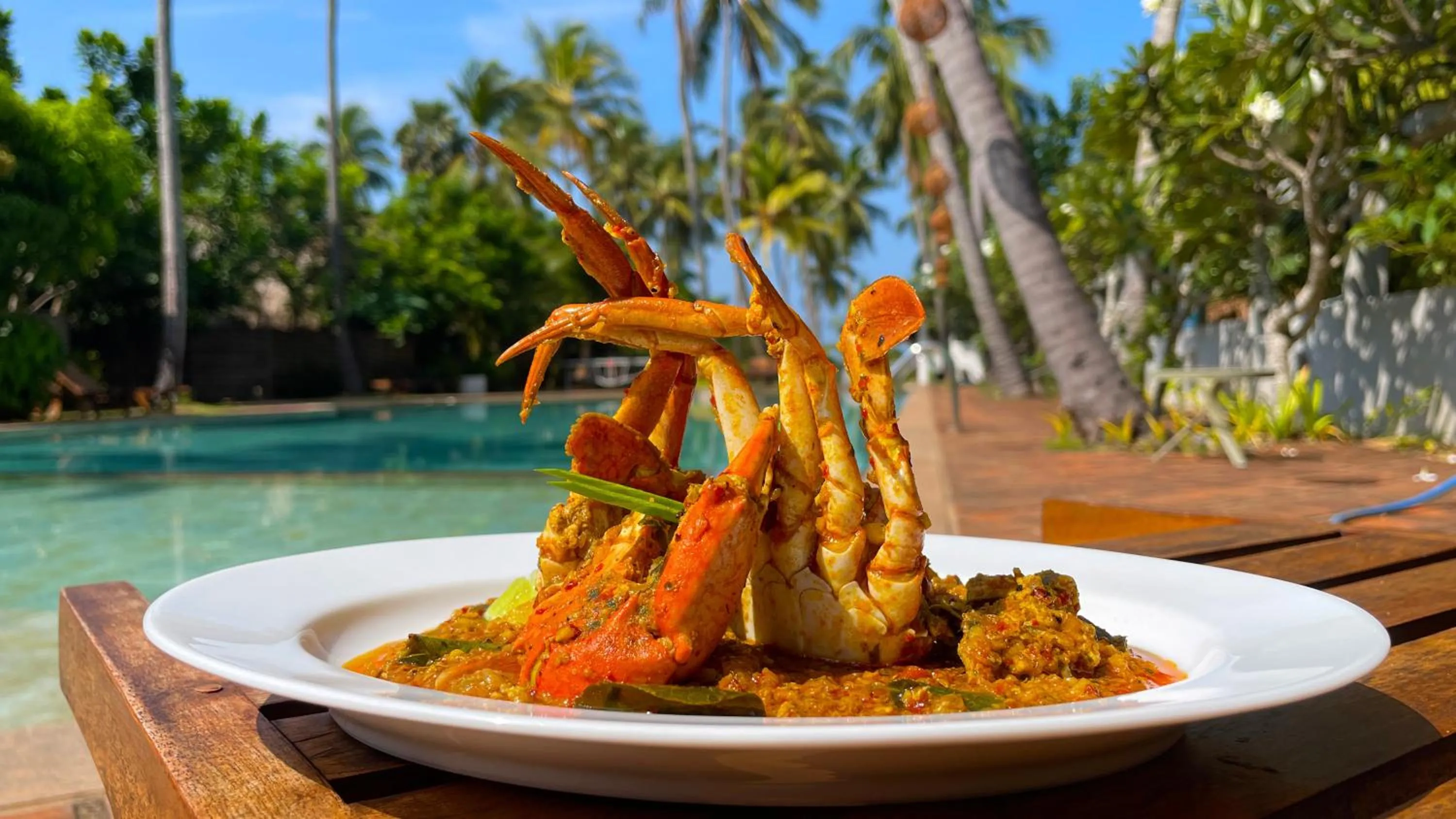 Restaurant/places to eat in Blue Whale Resort & Kite Surfing