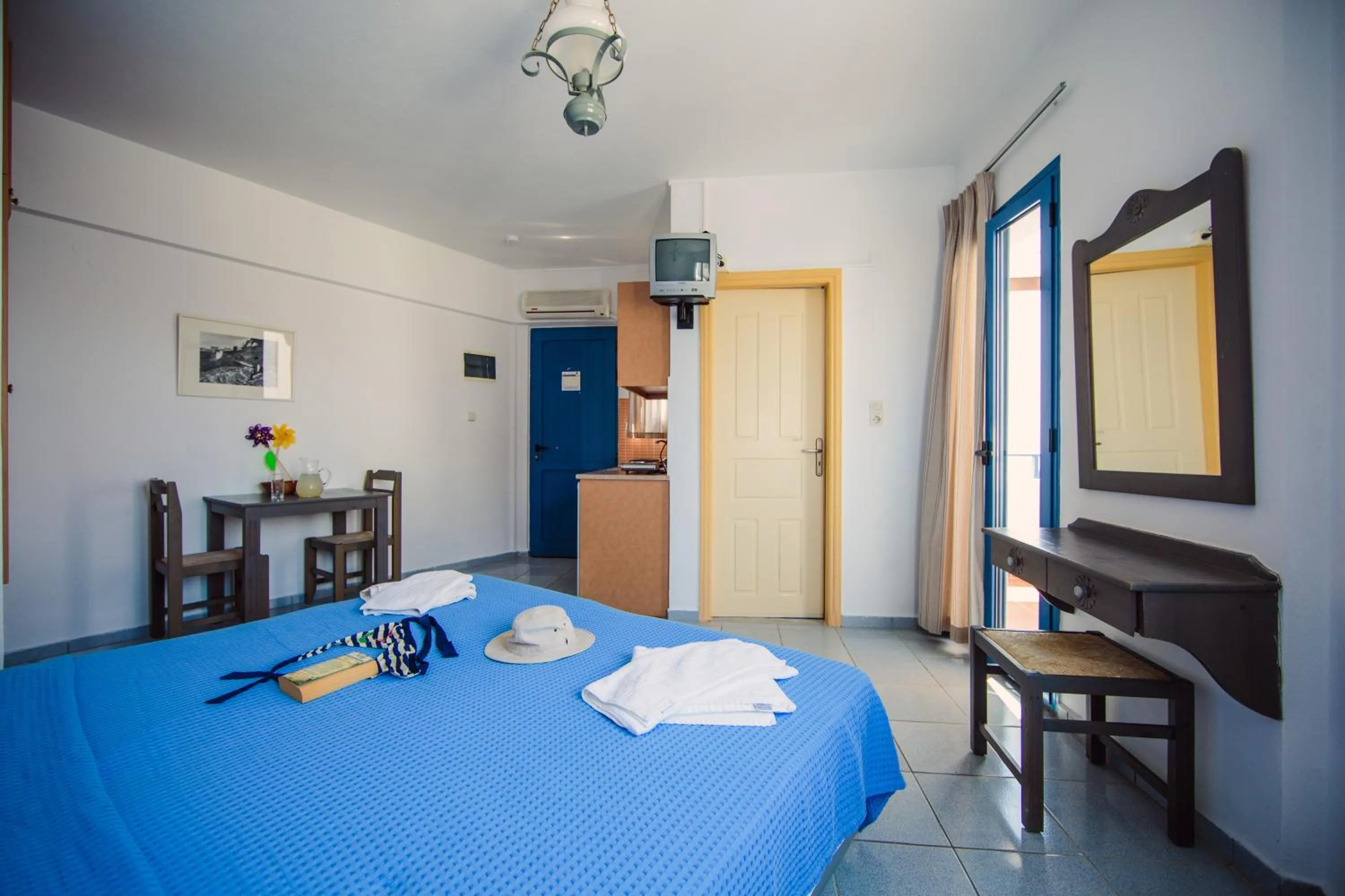 Photo of the whole room, Bed in Iliana Hotel