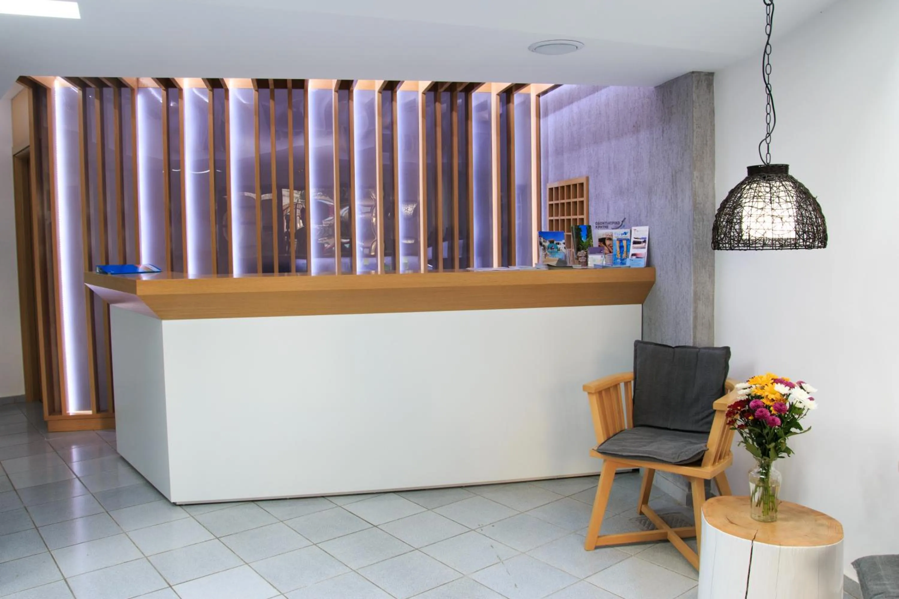 Lobby or reception in Iliana Hotel
