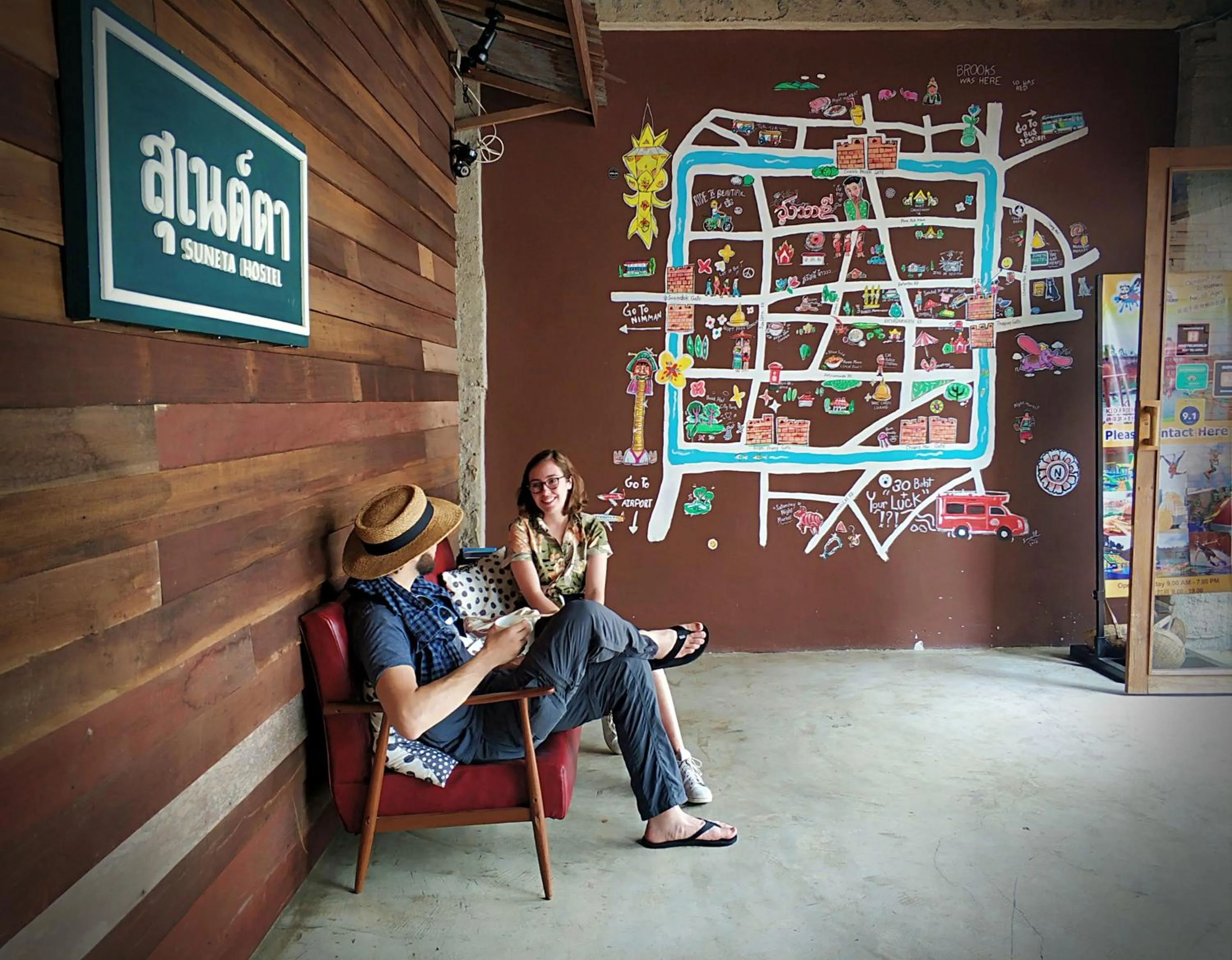 People in Suneta Hostel Chiangmai