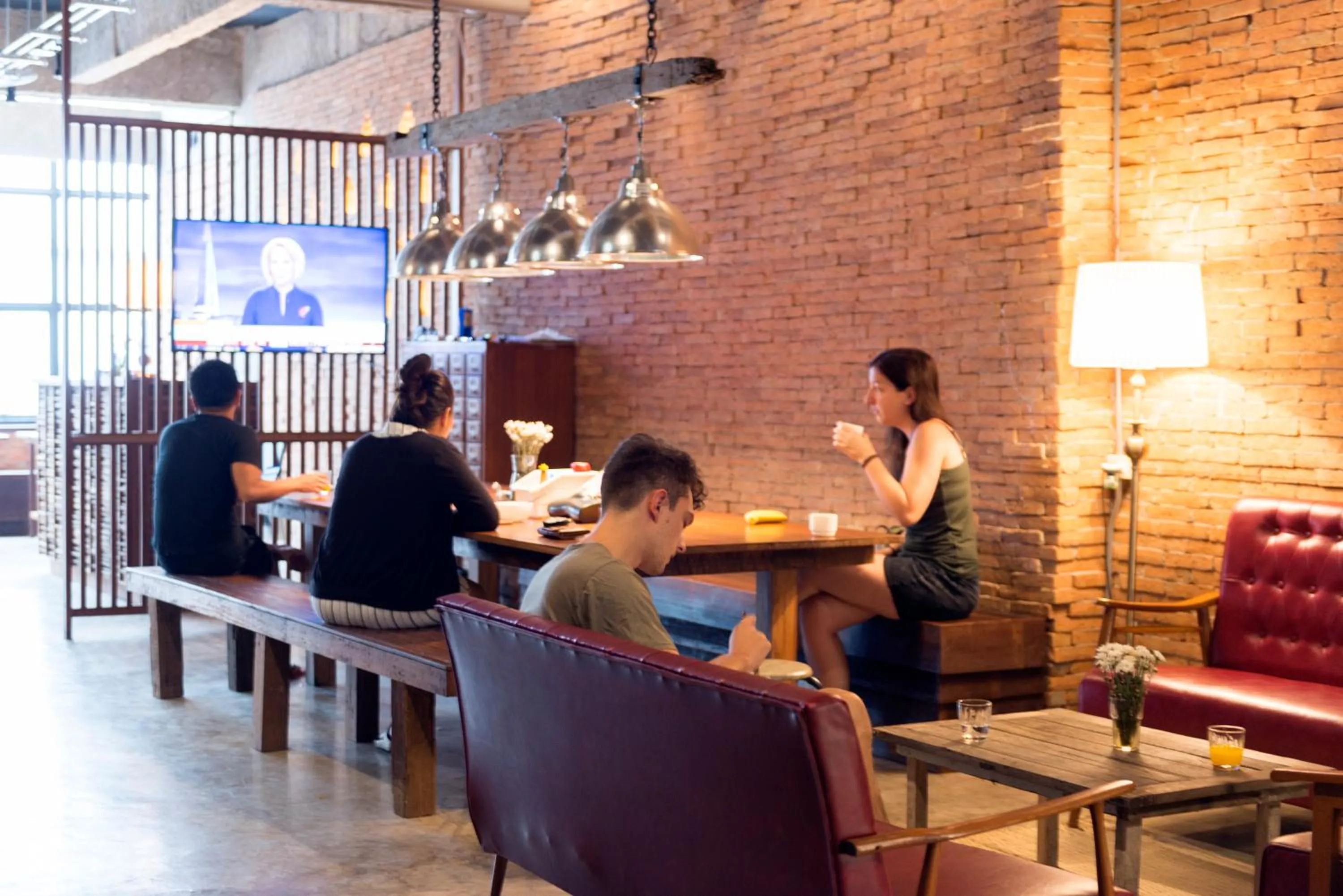 Staff in Suneta Hostel Chiangmai