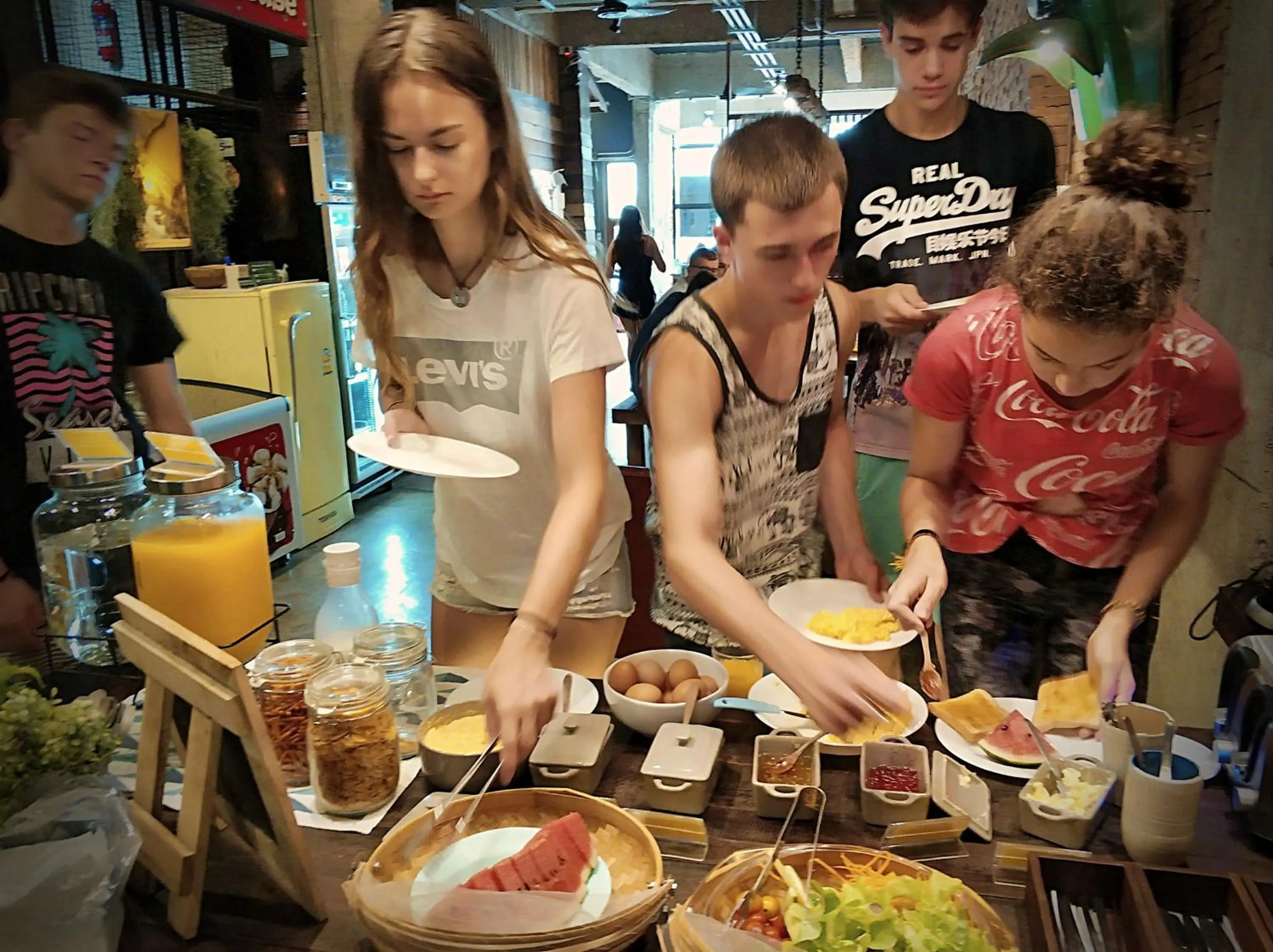 People in Suneta Hostel Chiangmai