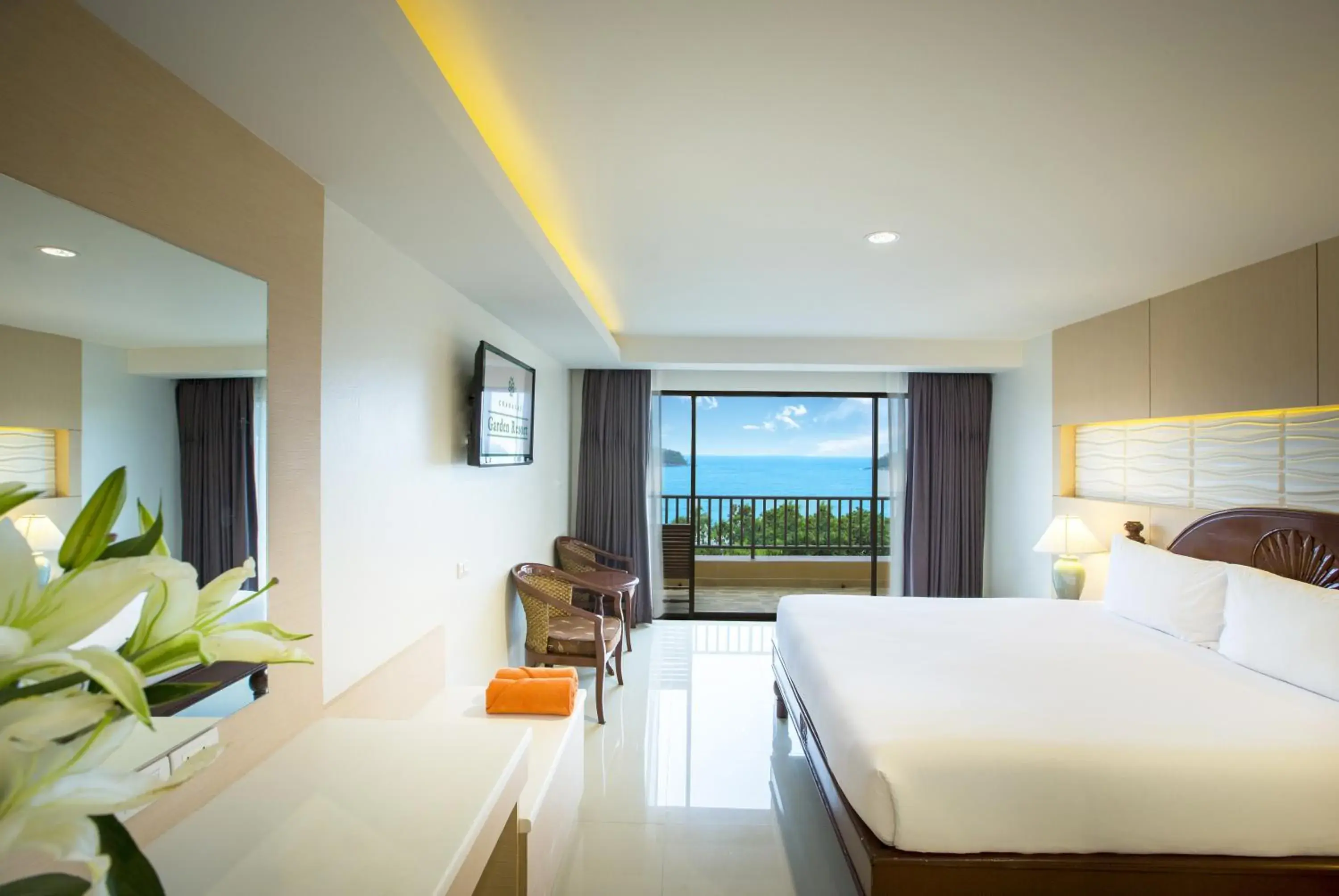 Executive Double or Twin Room with Sea View in Chanalai Garden Resort, Kata Beach Executive Double or Twin Room with Sea View in Chanalai Garden Resort, Kata Beach