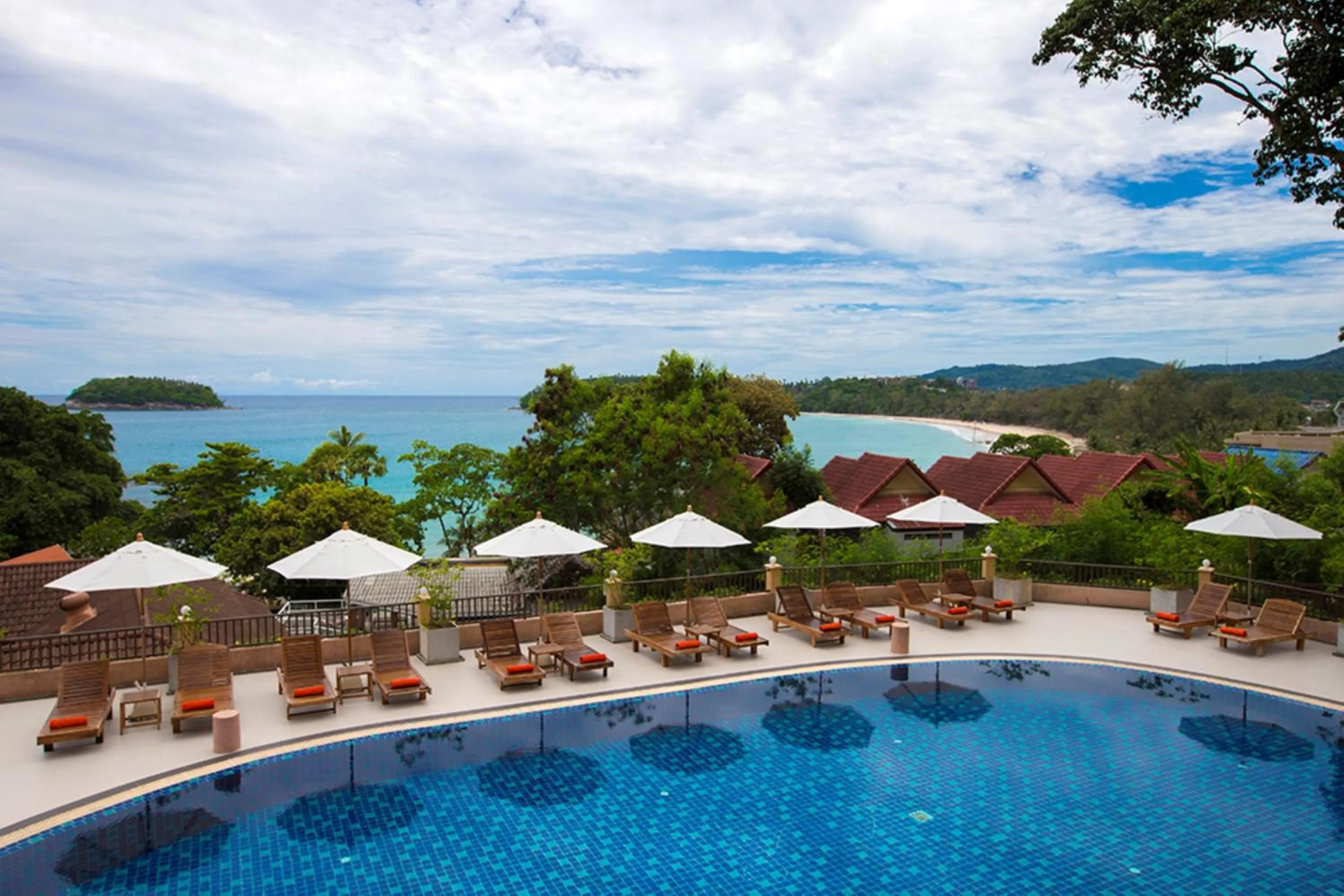 Sea view in Chanalai Garden Resort, Kata Beach