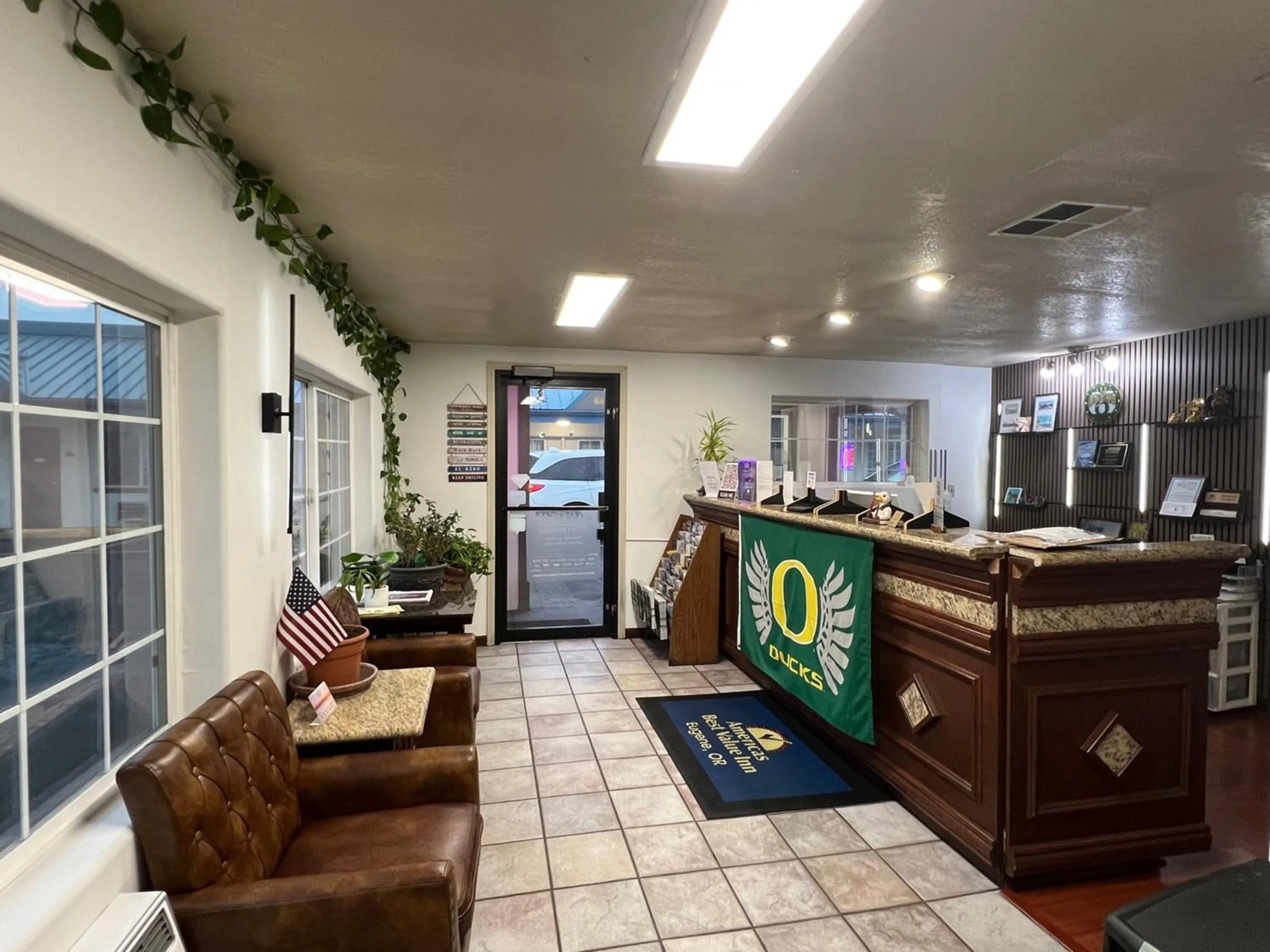 Lobby or reception in Americas Best Value Inn Eugene