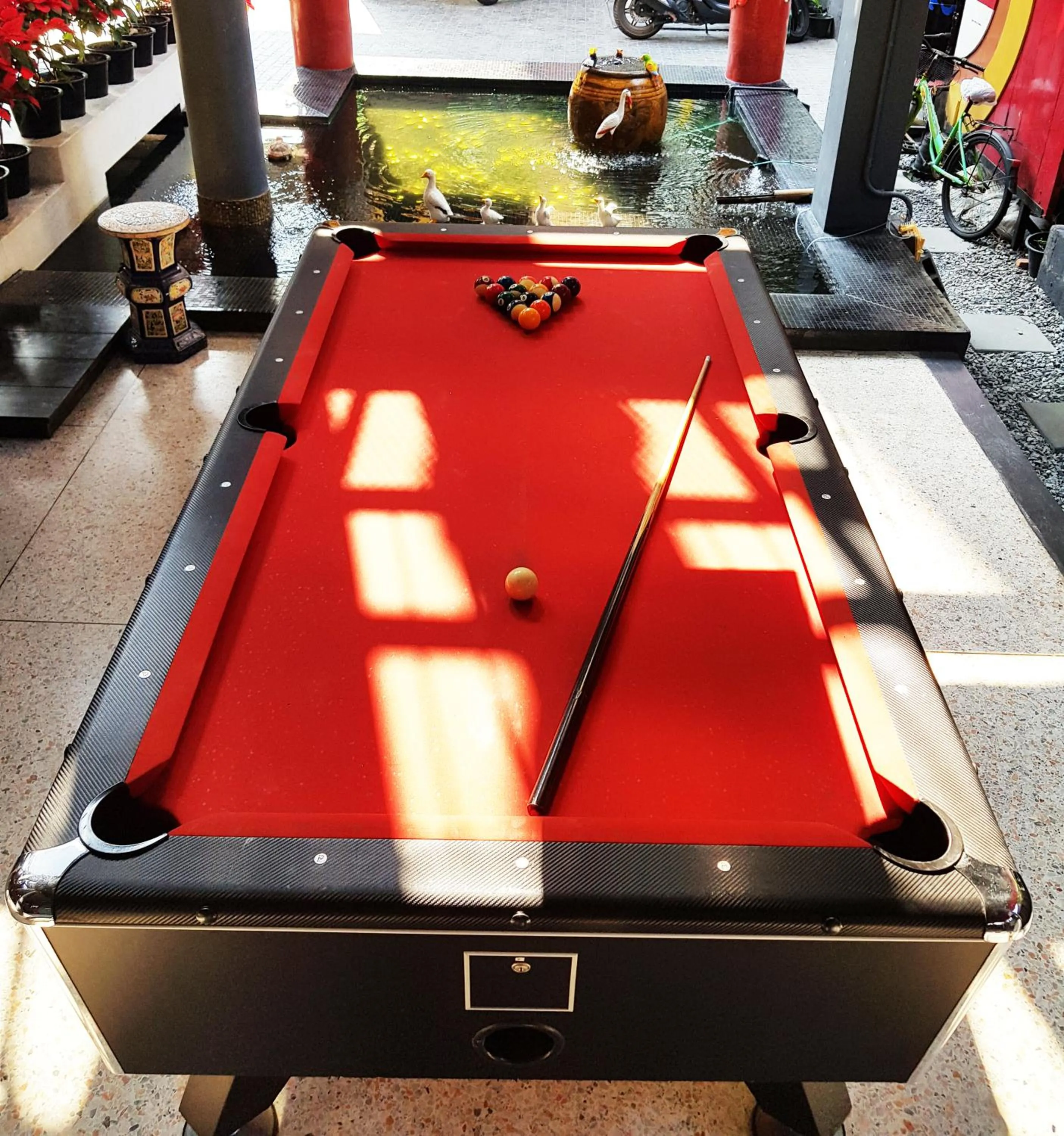 Billiard in CLOUD on Saladaeng Silom Hostel Bangkok