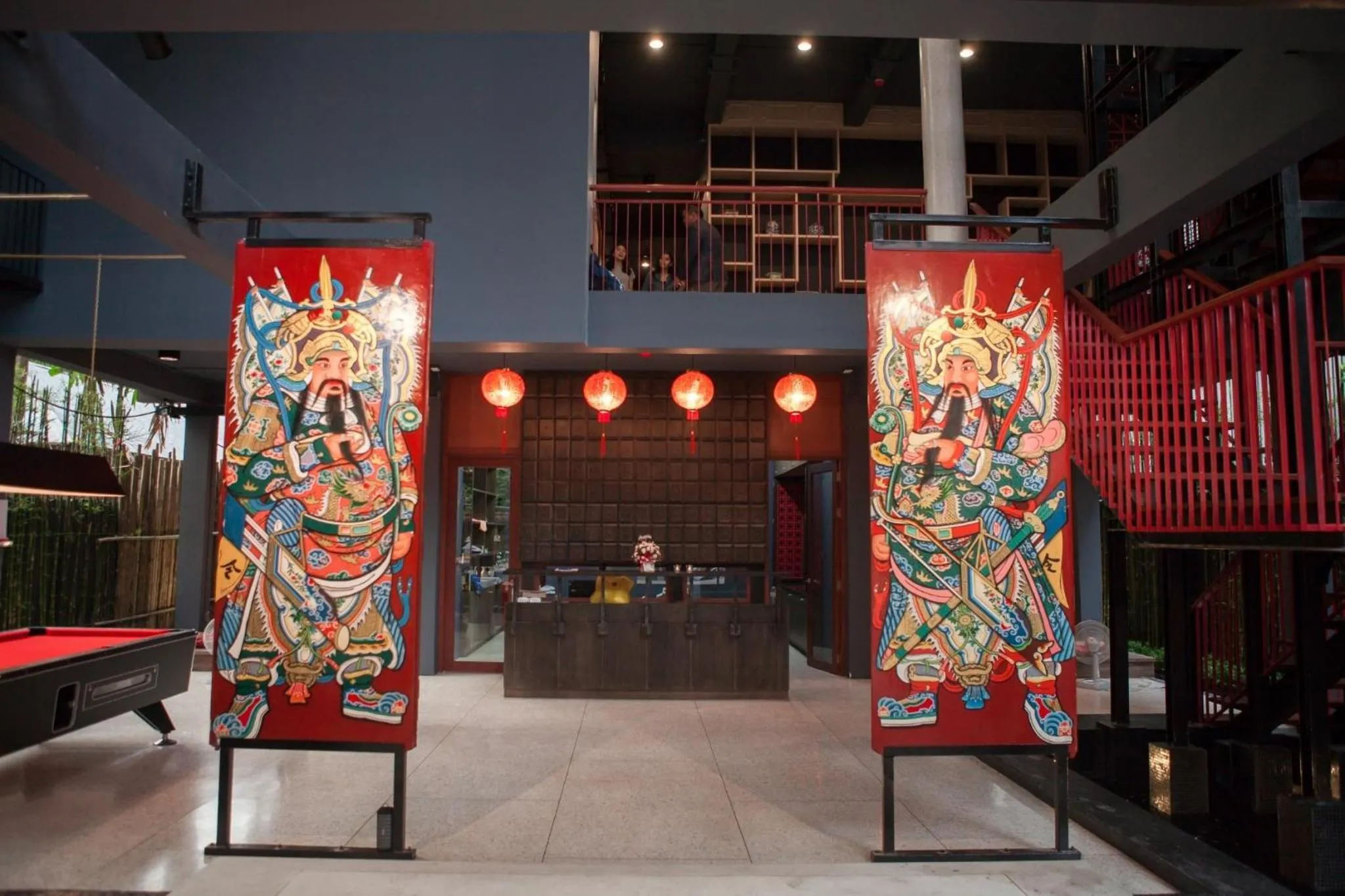 Property building in CLOUD on Saladaeng Silom Hostel Bangkok