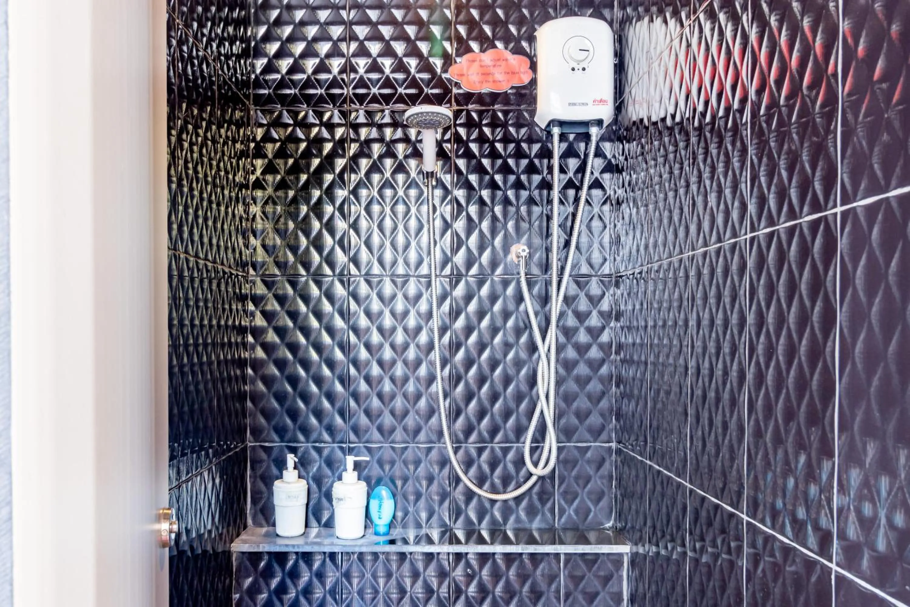 Bathroom in CLOUD on Saladaeng Silom Hostel Bangkok