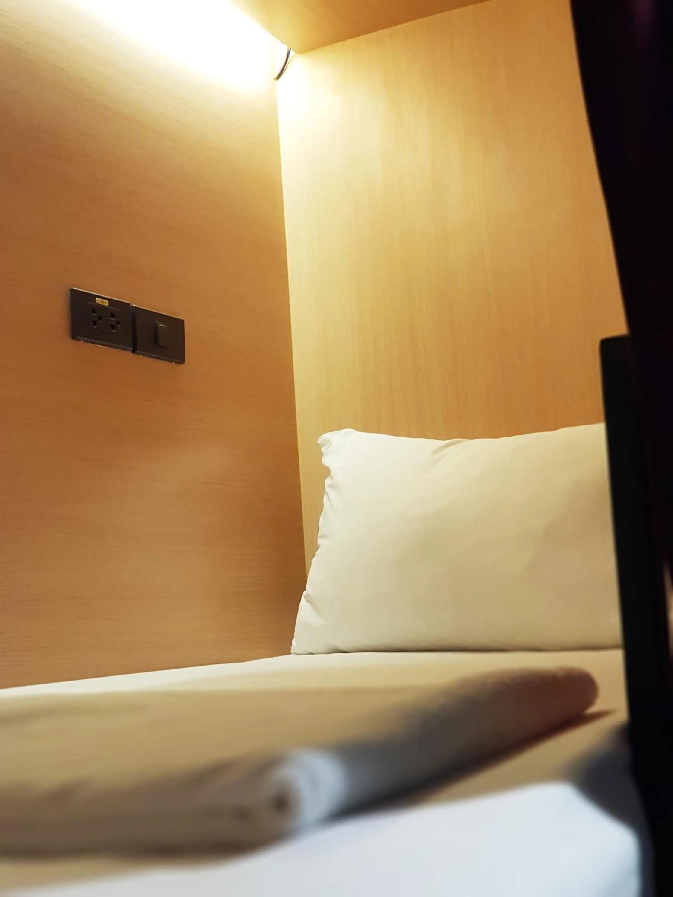 Bedroom, Bed in CLOUD on Saladaeng Silom Hostel Bangkok