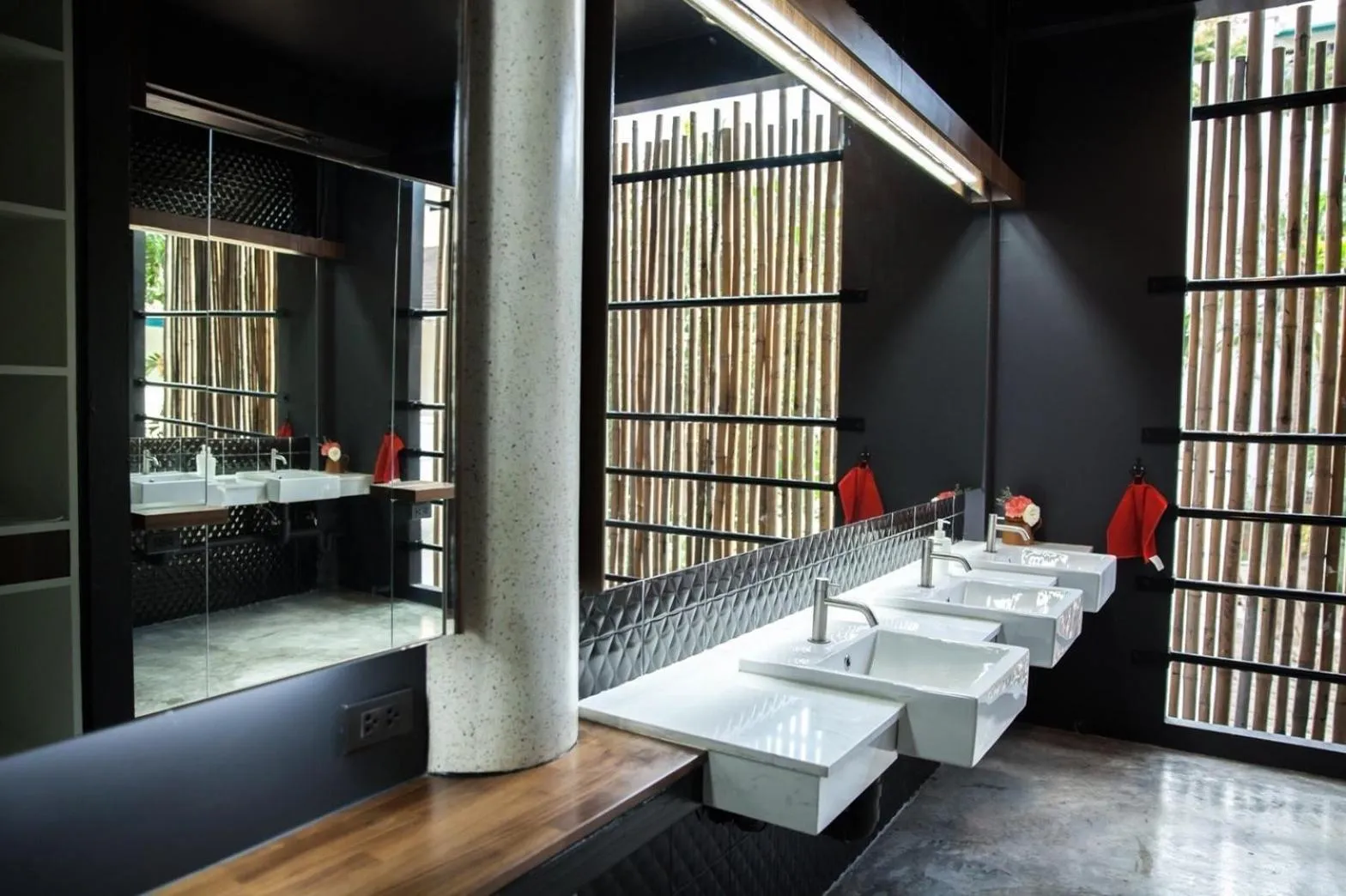 Property building in CLOUD on Saladaeng Silom Hostel Bangkok