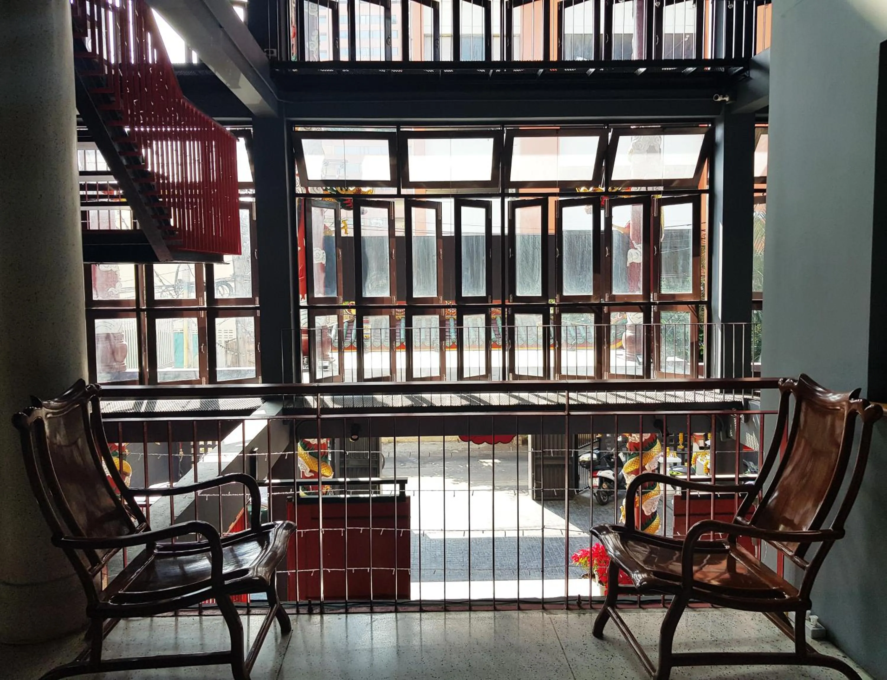 Decorative detail in CLOUD on Saladaeng Silom Hostel Bangkok