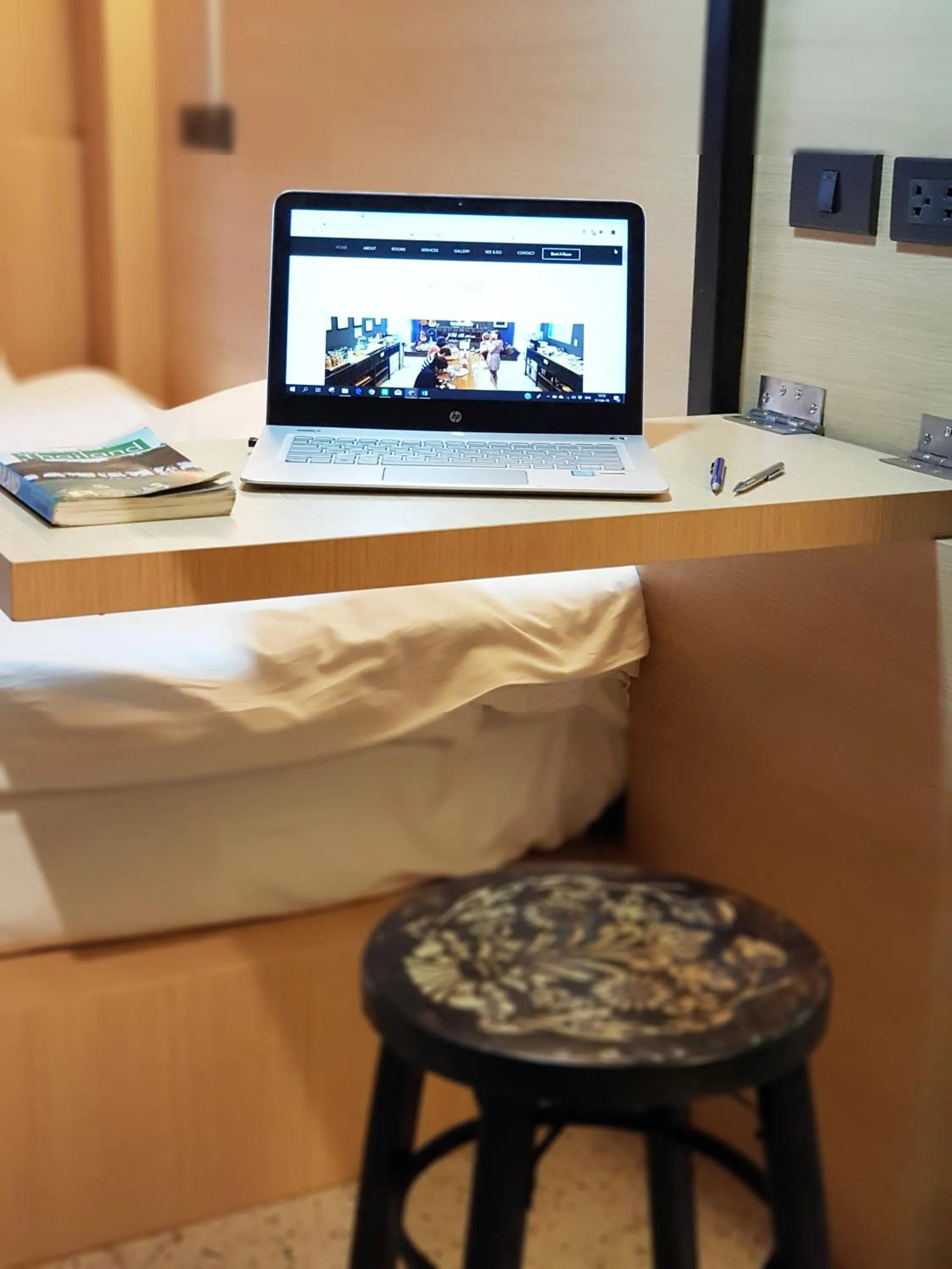 Bedroom, Bed in CLOUD on Saladaeng Silom Hostel Bangkok