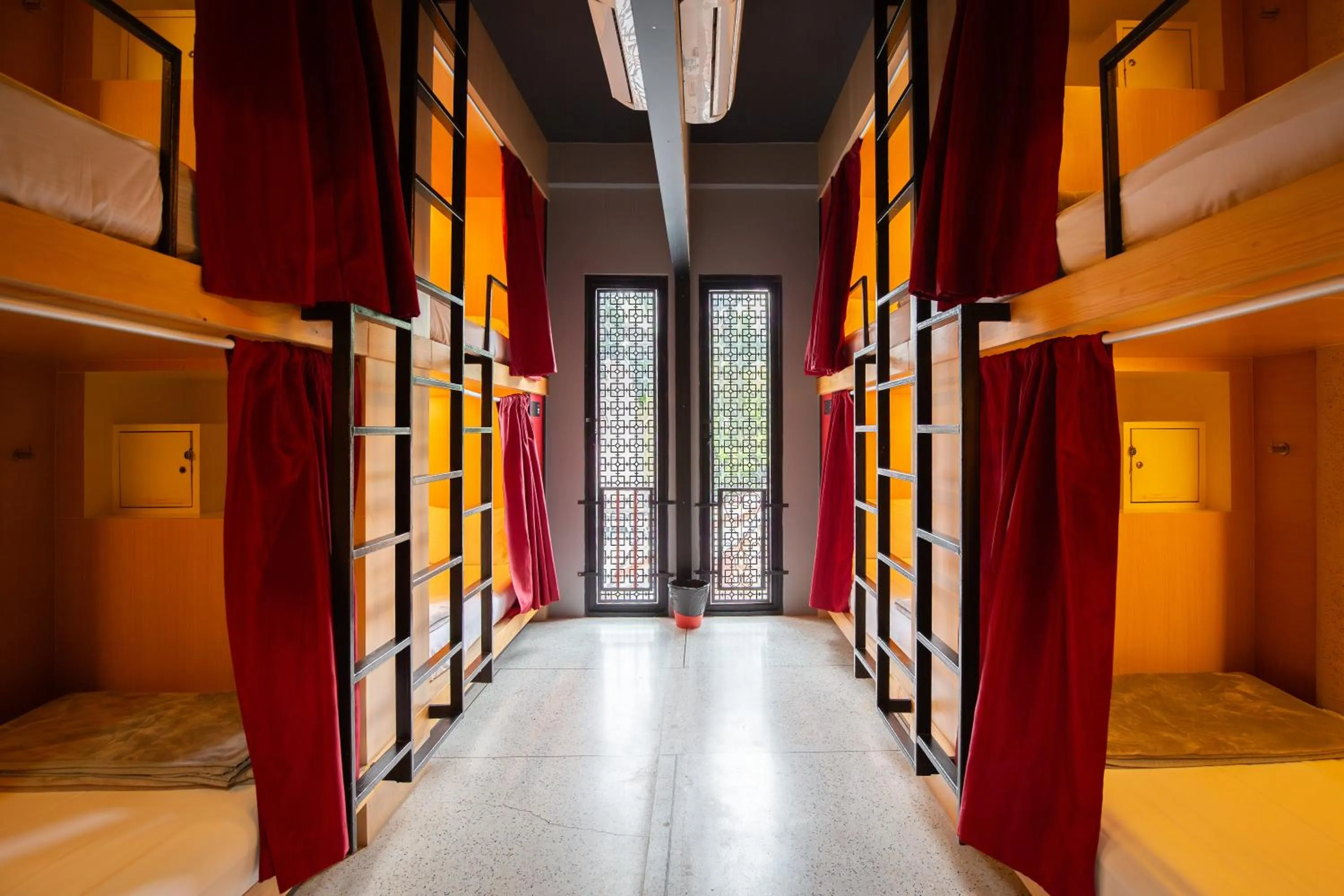 Bed in CLOUD on Saladaeng Silom Hostel Bangkok