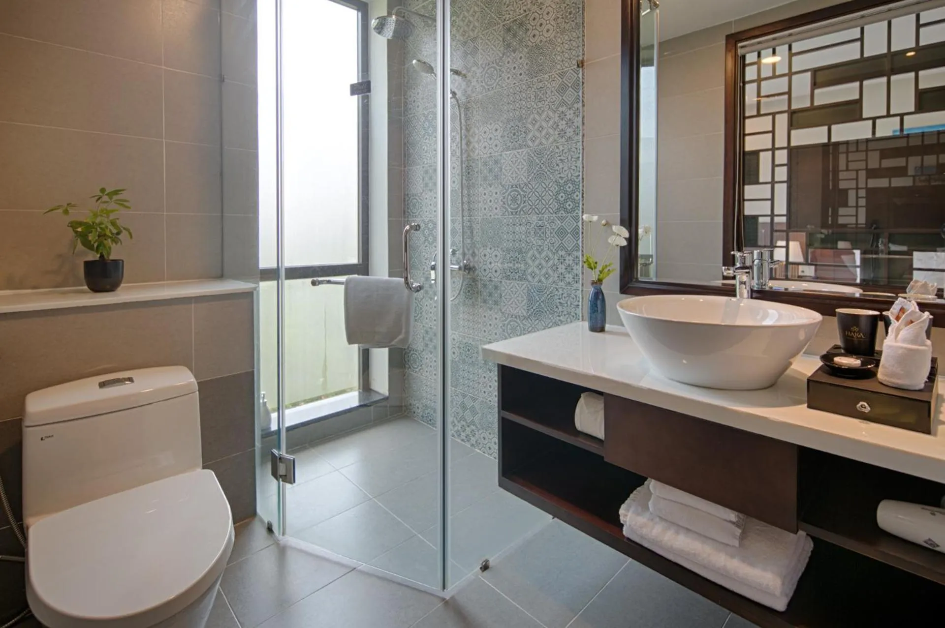 Toilet in Haka Boutique Hotel