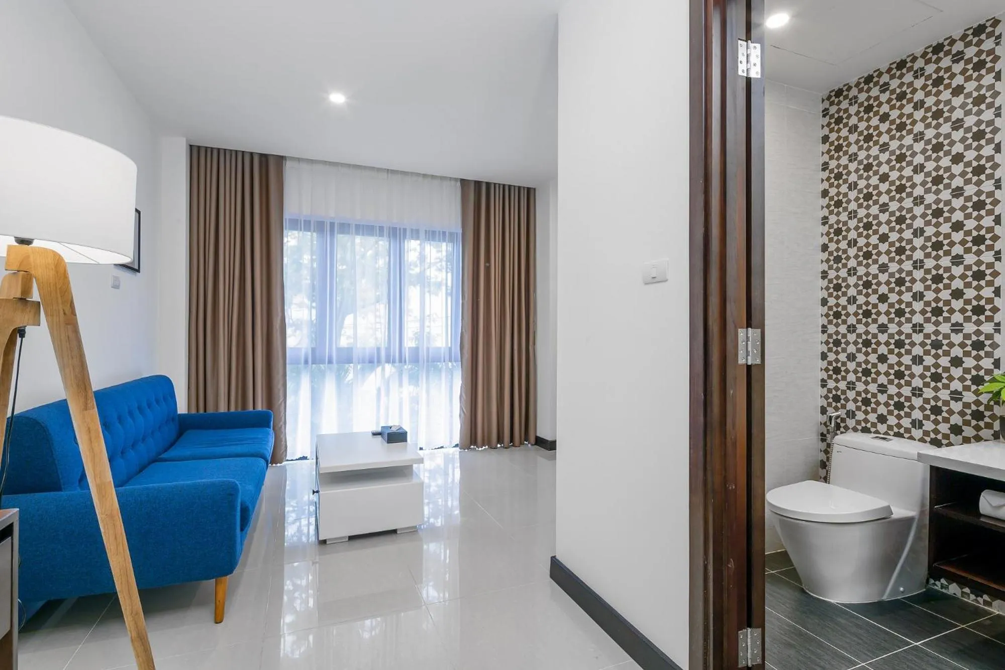 Living room in Haka Boutique Hotel